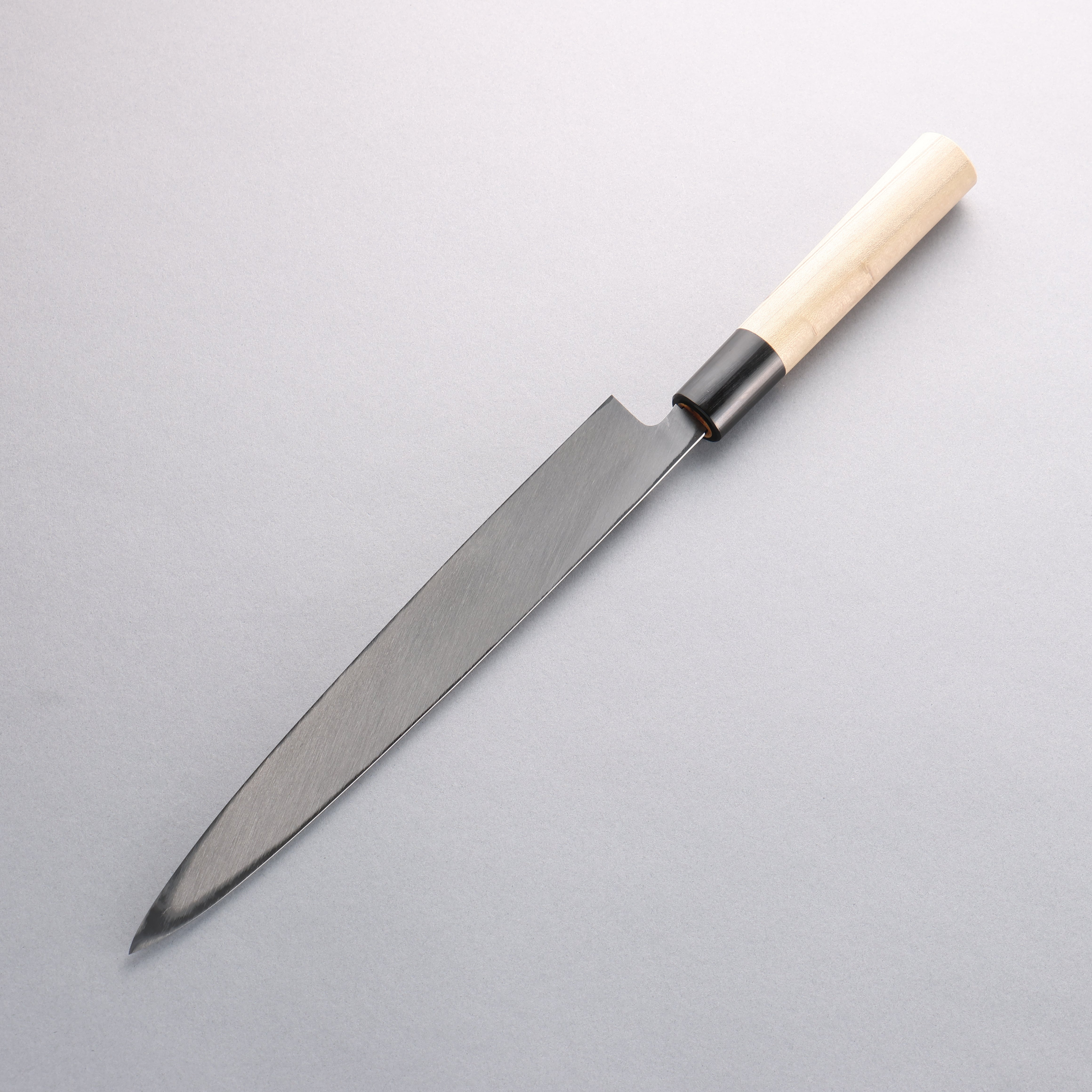 Sakai Takayuki [Left Handed] INOX Yanagiba Magnolia Handle - Japanny - Best Japanese Knife