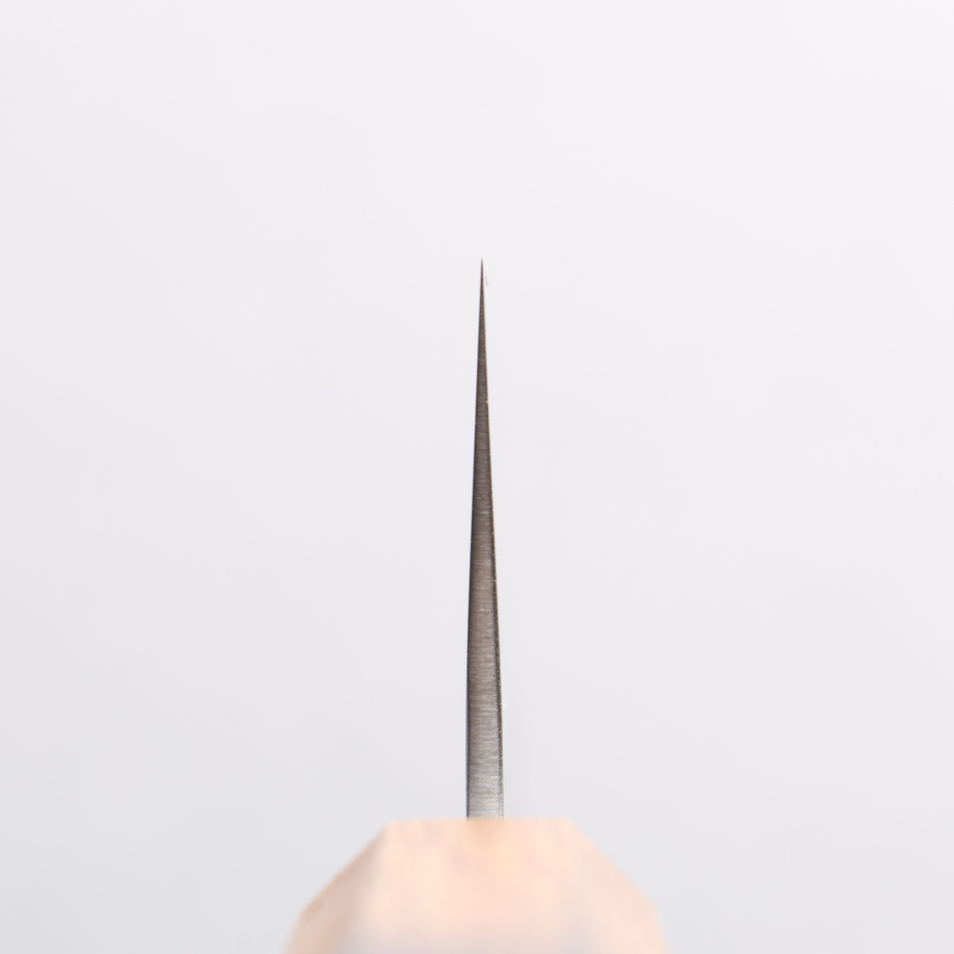 Oul Silver Steel No.3 Nashiji Santoku 165mm Burnt Oak Handle - Japanny - Best Japanese Knife