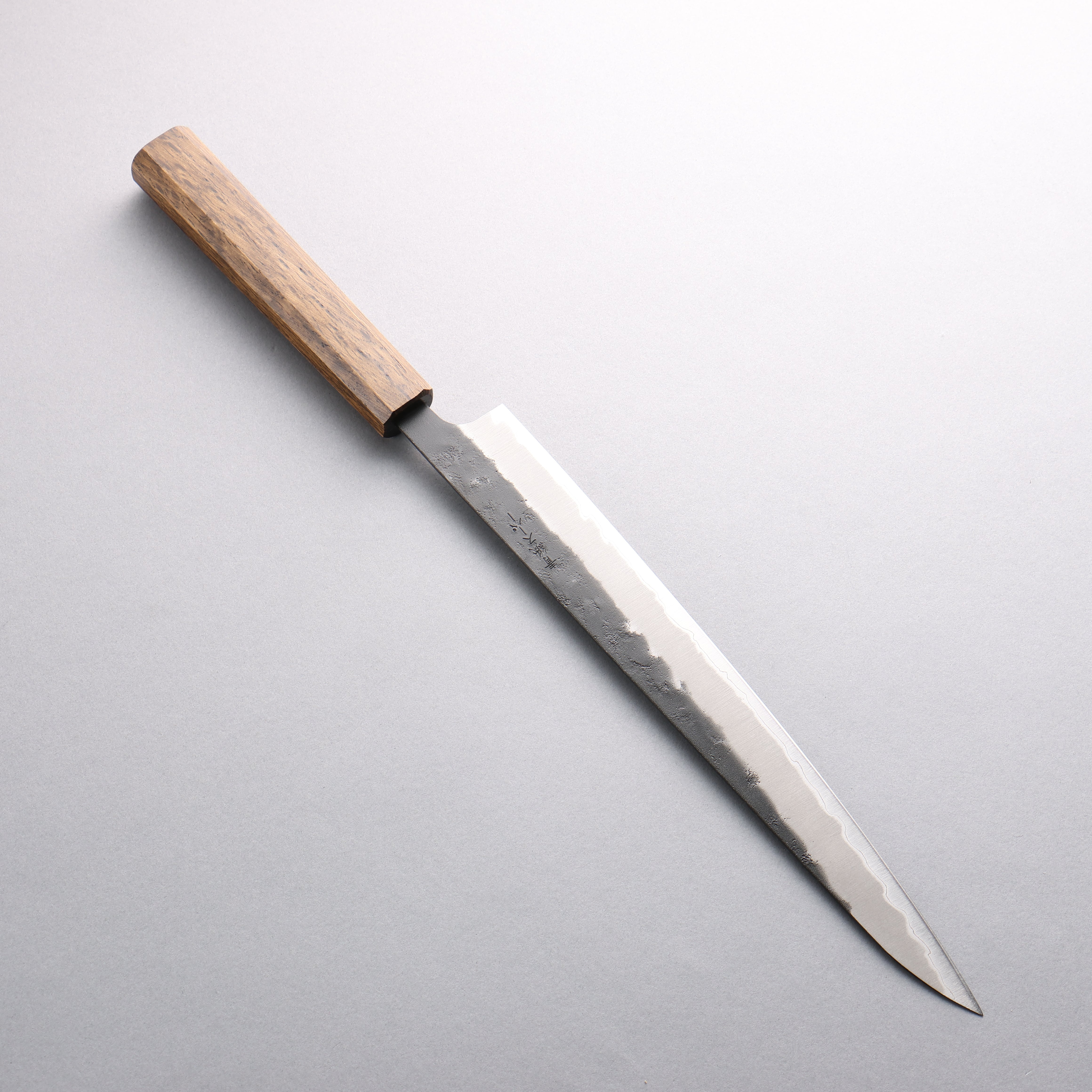 Oul Blue Super Black Nashiji Sujihiki 270mm Oak Handle - Japanny - Best Japanese Knife