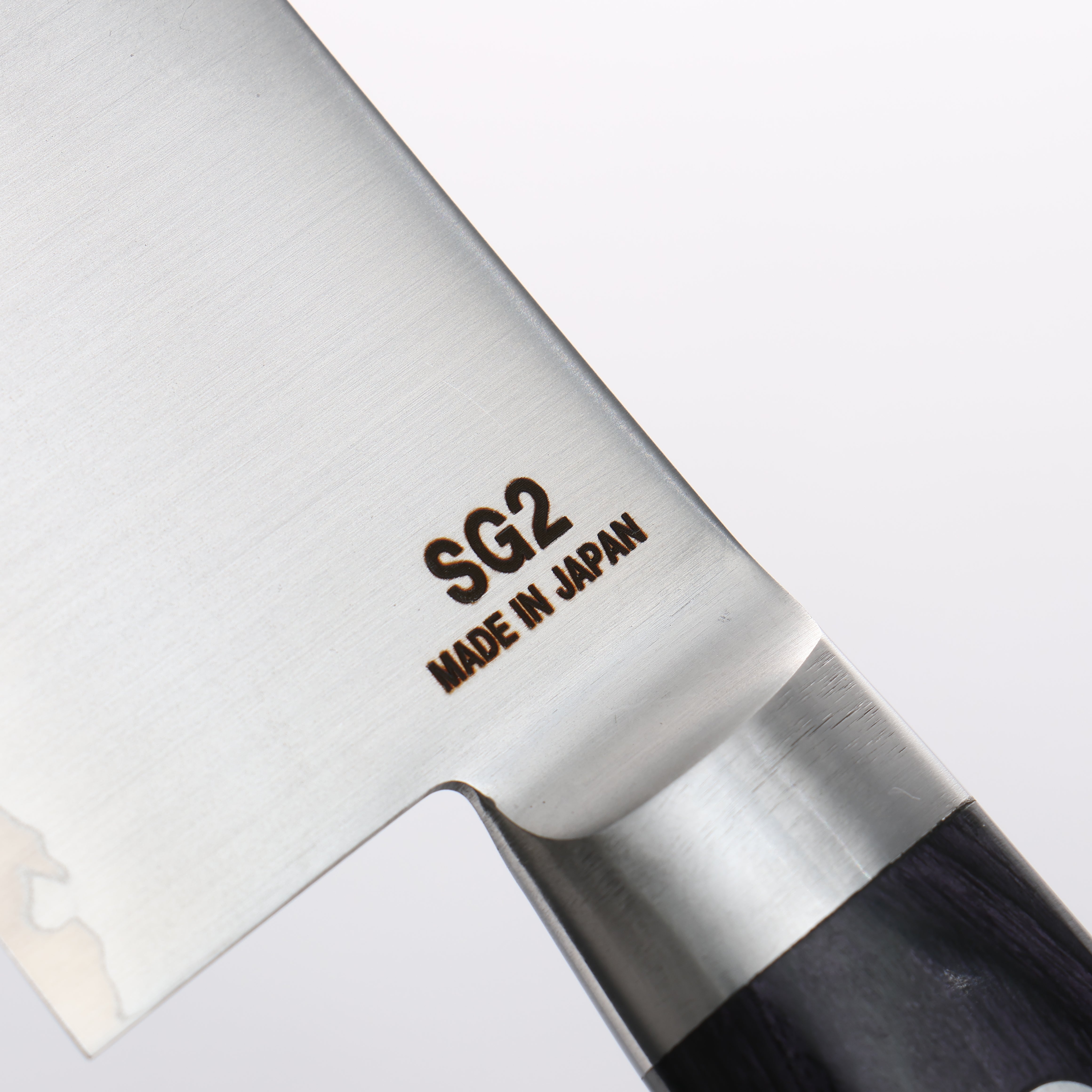 Higuchi SG2 Santoku 180mm Navy blue Pakka wood Handle - Japanny - Best Japanese Knife