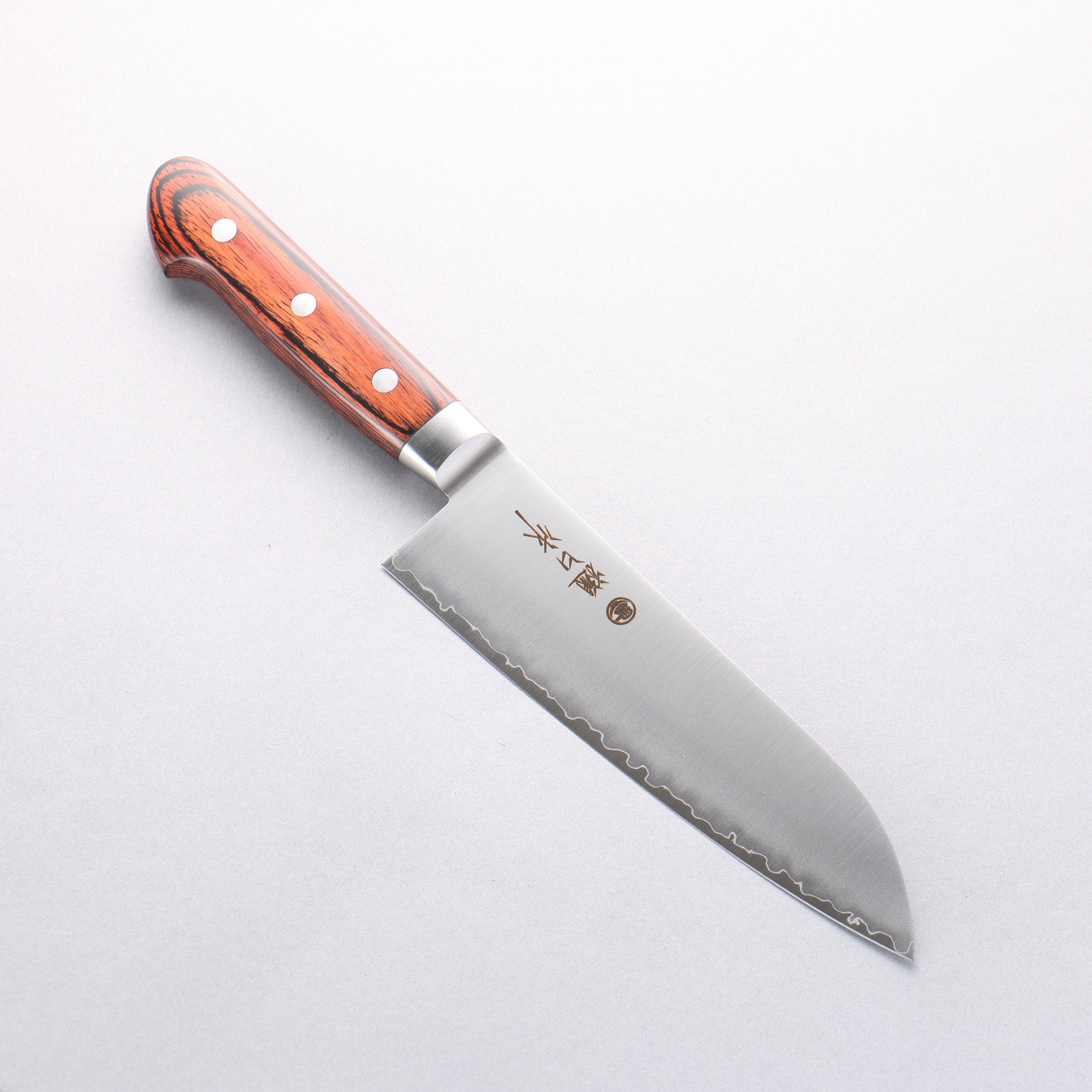 Higuchi SG2 Santoku 180mm Scotch Pakka wood Handle - Japanny - Best Japanese Knife