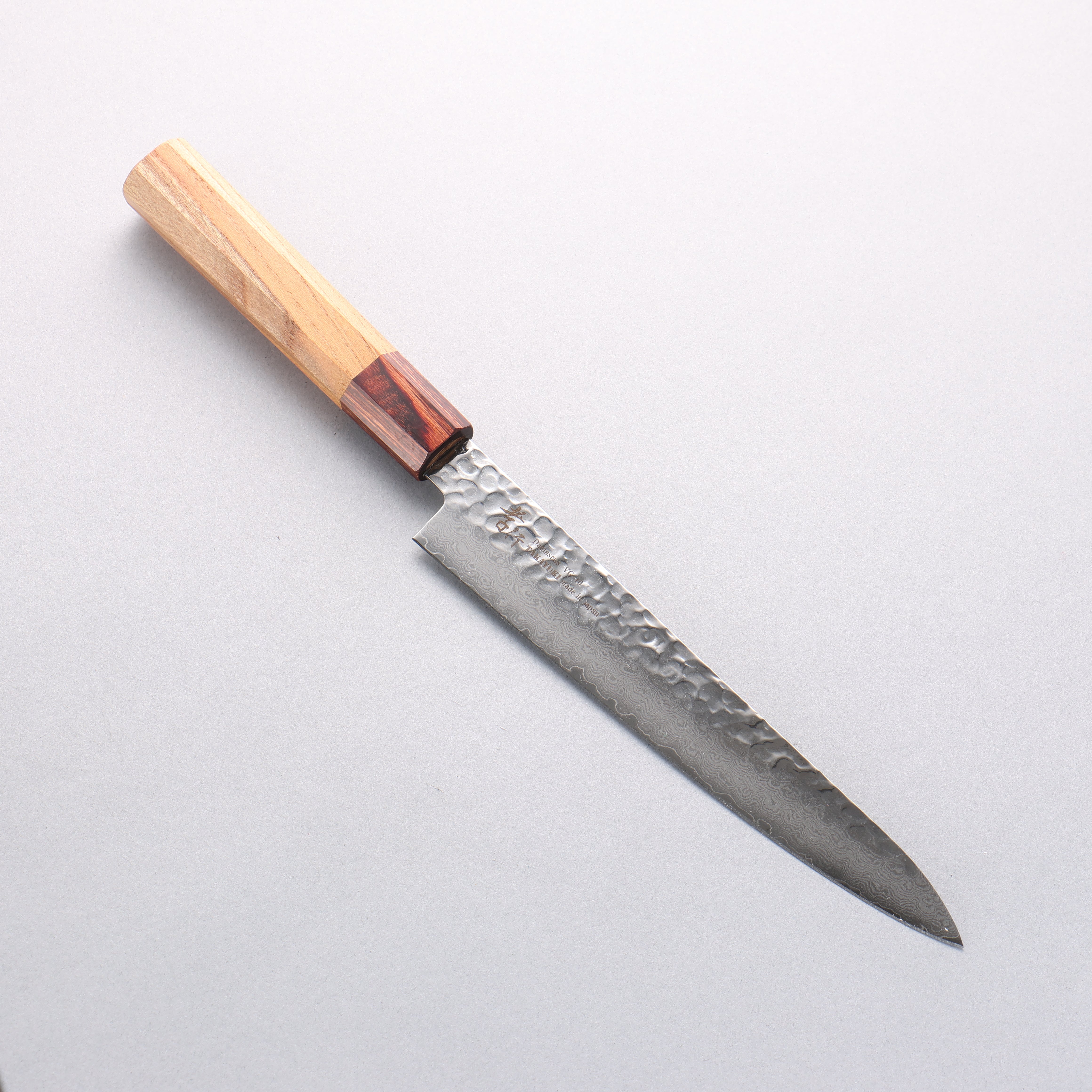 Sakai Takayuki VG10 33 Layer Damascus Petty-Utility 180mm Keyaki (Japanese Elm) Handle - Japanny - Best Japanese Knife