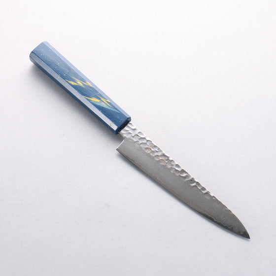 Sakai Takayuki VG10 33 Layer Damascus Petty-Utility 150mm Live oak Lacquered (Saiseki) Handle - Japanny - Best Japanese Knife
