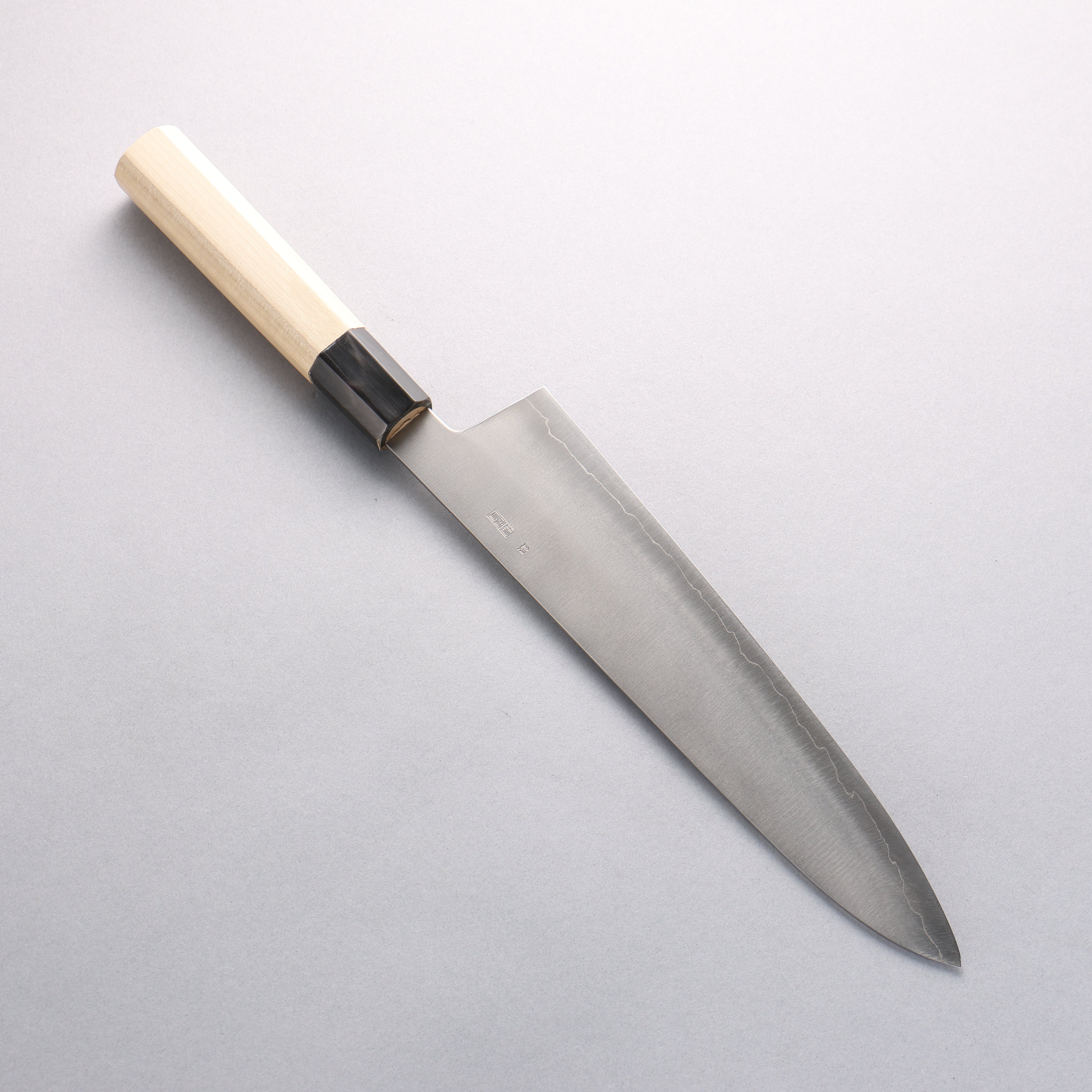 Kikuzuki Silver Steel No.3 Bokashi Gyuto 240mm Magnolia Handle - Japanny - Best Japanese Knife