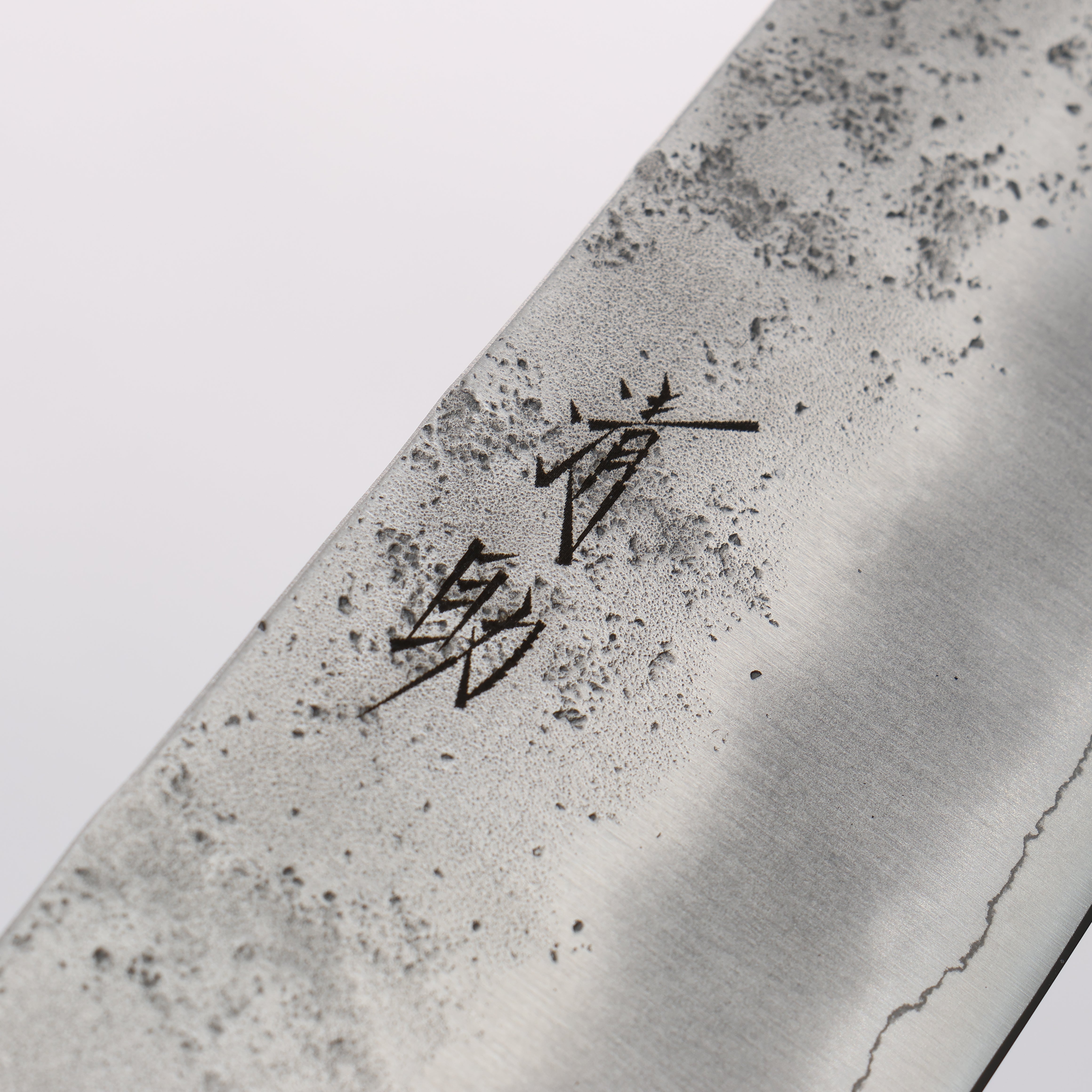 Seisuke Budou Silver Steel No.3 Nashiji Santoku 180mm Purple Pakka wood Handle - Japanny - Best Japanese Knife