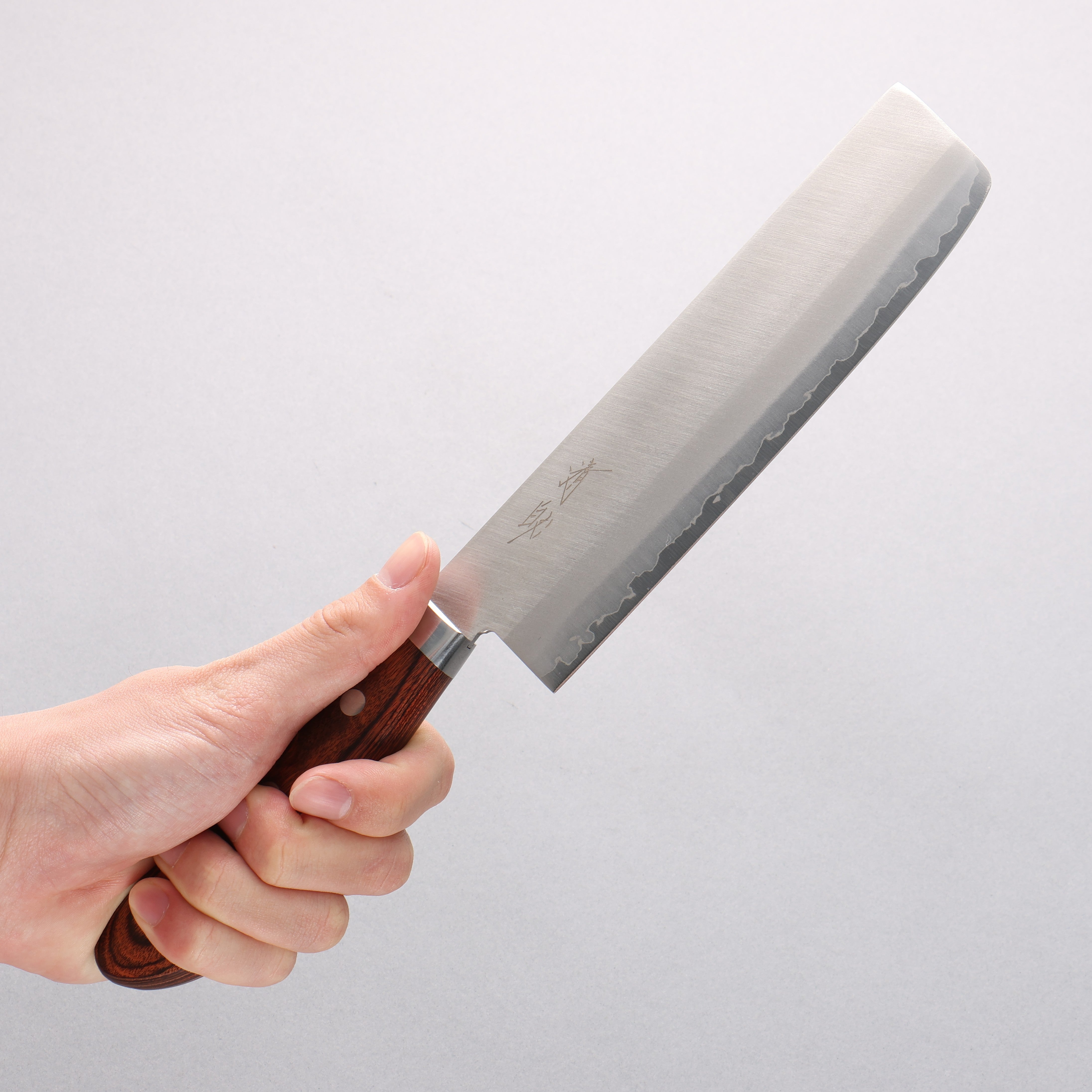 Seisuke VG1 Kasumitogi Nakiri 165mm Mahogany Handle - Japanny - Best Japanese Knife