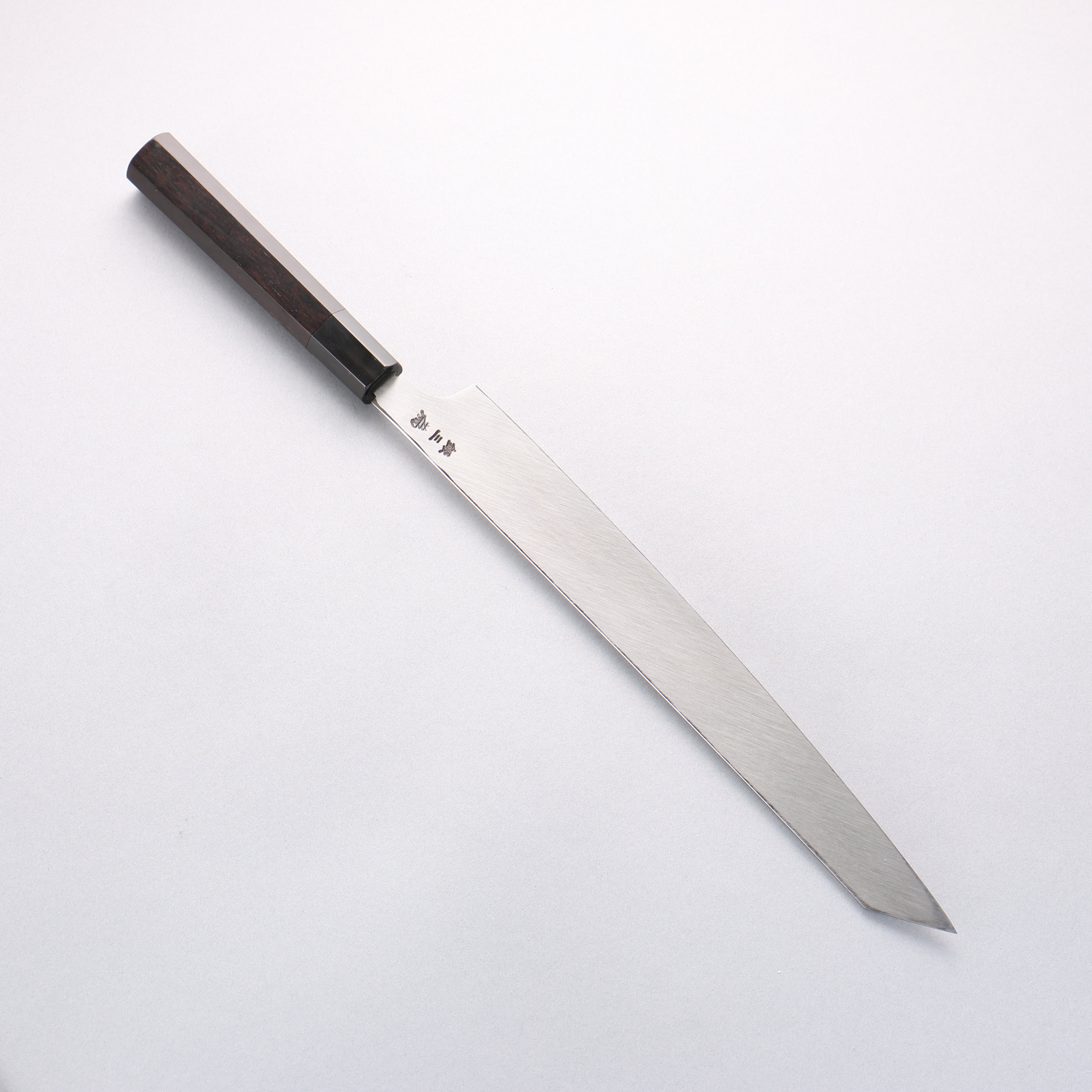 Sakai Takayuki Chef Series Hien Silver Steel No.3 Kengata Yanagiba 300mm Ebony Wood Handle - Japanny - Best Japanese Knife