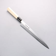  Sakai Takayuki Kasumitogi White Steel Yanagiba Magnolia Handle - Japanny - Best Japanese Knife