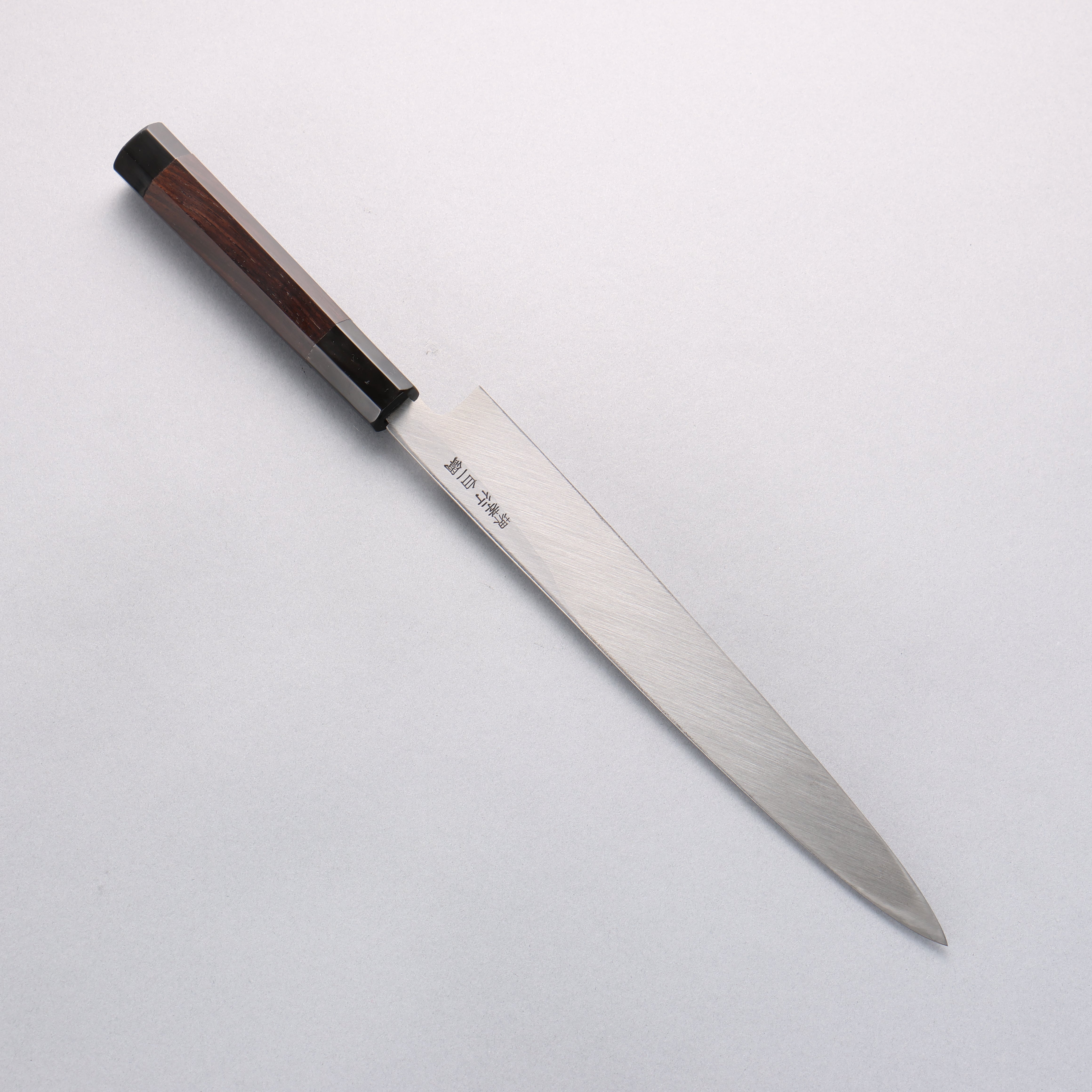 Sakai Takayuki Byakko White Steel No.1 Yanagiba Ebony Wood Handle - Japanny - Best Japanese Knife
