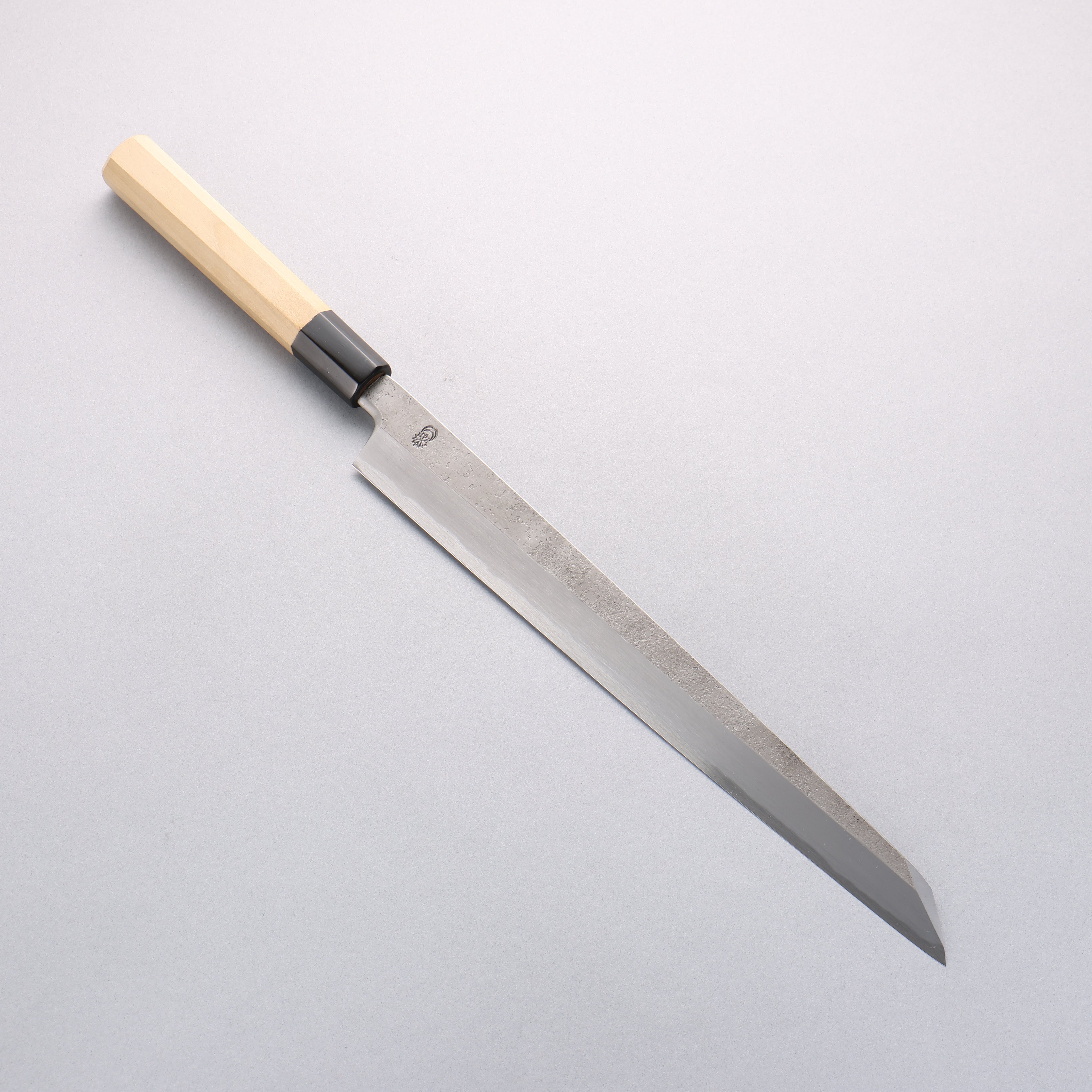 Kikuzuki White Steel No.2 Nashiji Kiritsuke Yanagiba 300mm Magnolia Handle - Japanny - Best Japanese Knife