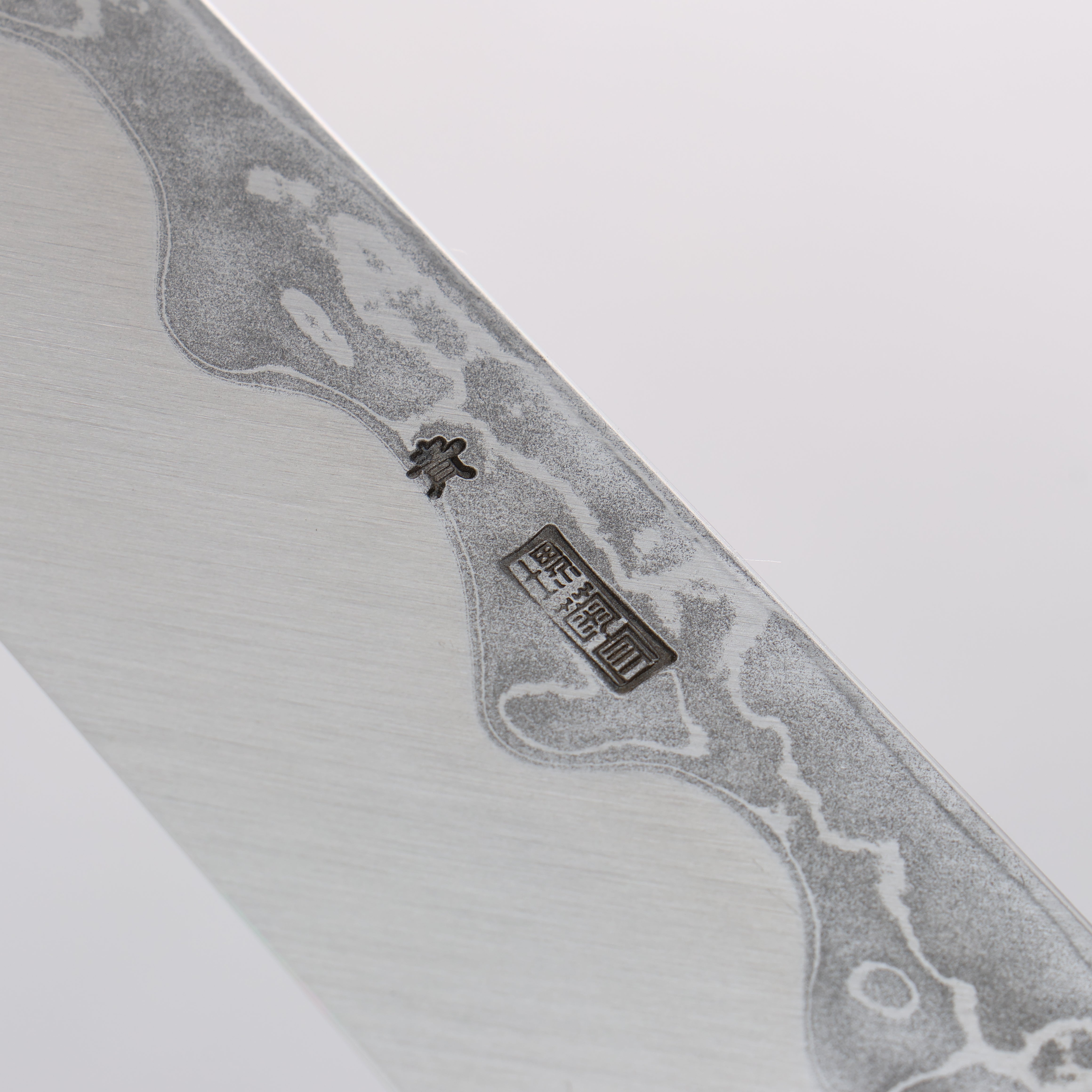 Kikuzuki Blue Steel No.1 Damascus Yanagiba 300mm Magnolia Handle - Japanny - Best Japanese Knife