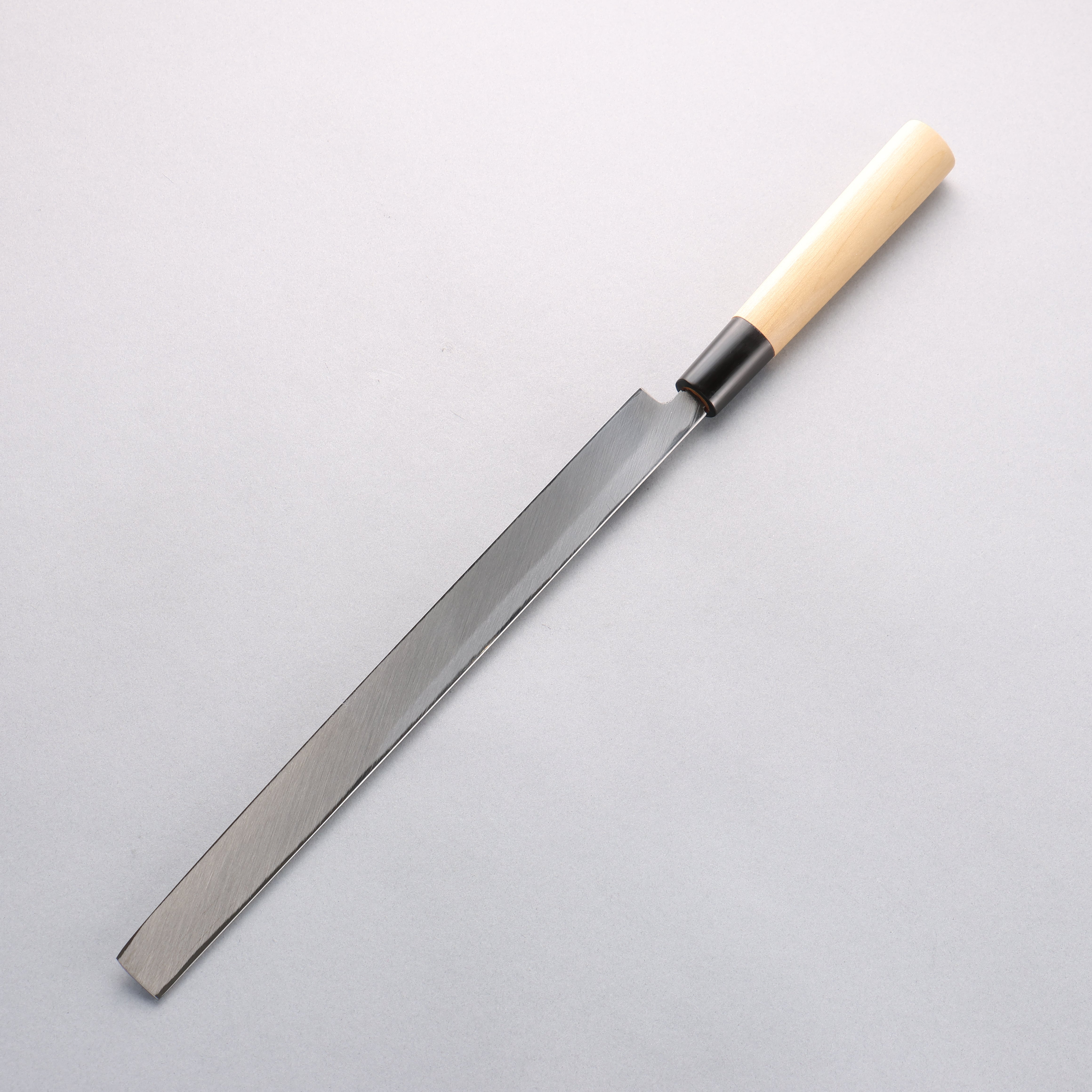 Sakai Takayuki [Left Handed] Kasumitogi White Steel Takohiki Magnolia Handle - Japanny - Best Japanese Knife