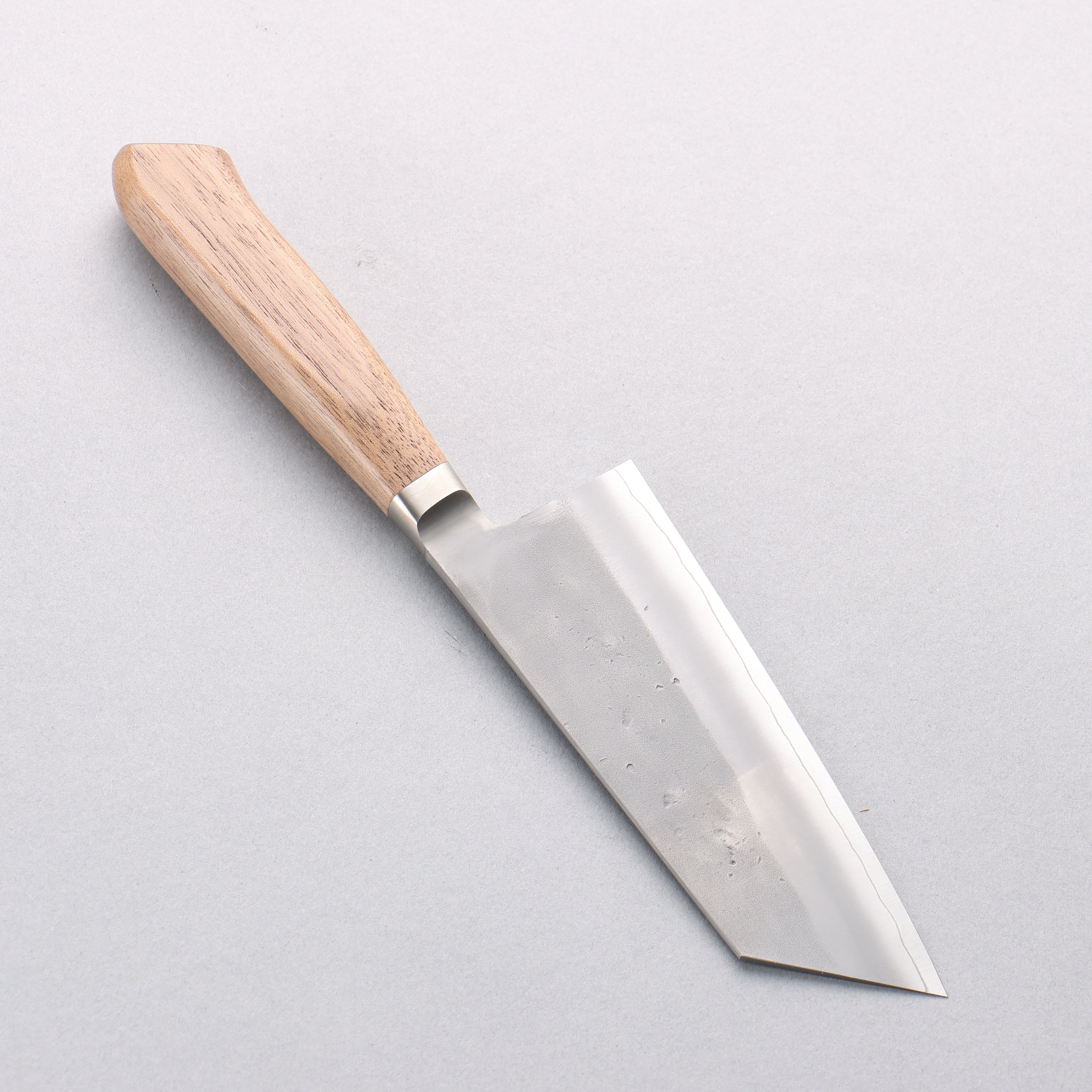 Oul SLD Nashiji Small Bunka 125mm Walnut Handle - Japanny - Best Japanese Knife