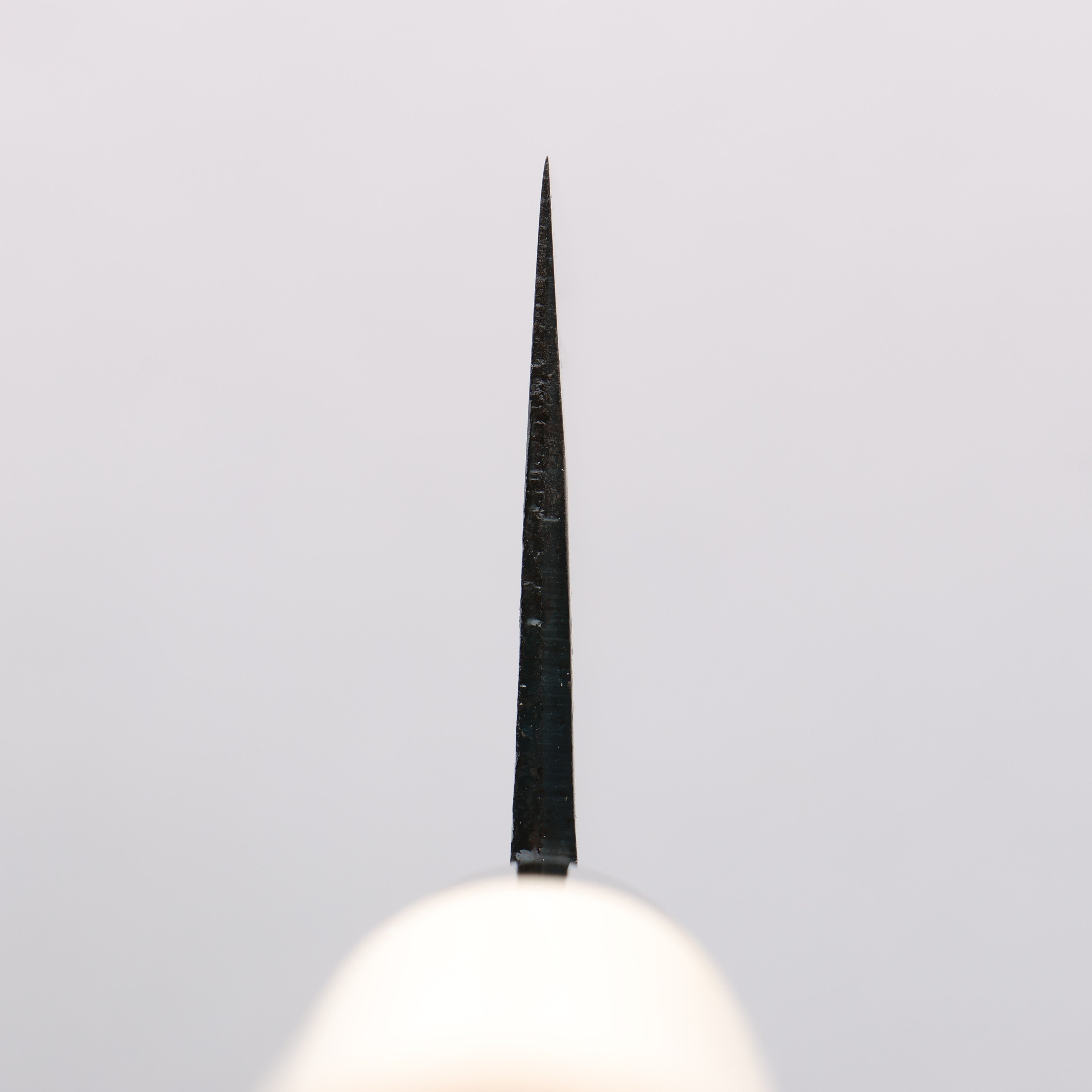 Kanetsune Blue Steel No.2 Kurouchi Santoku 165mm Magnolia Handle - Japanny - Best Japanese Knife