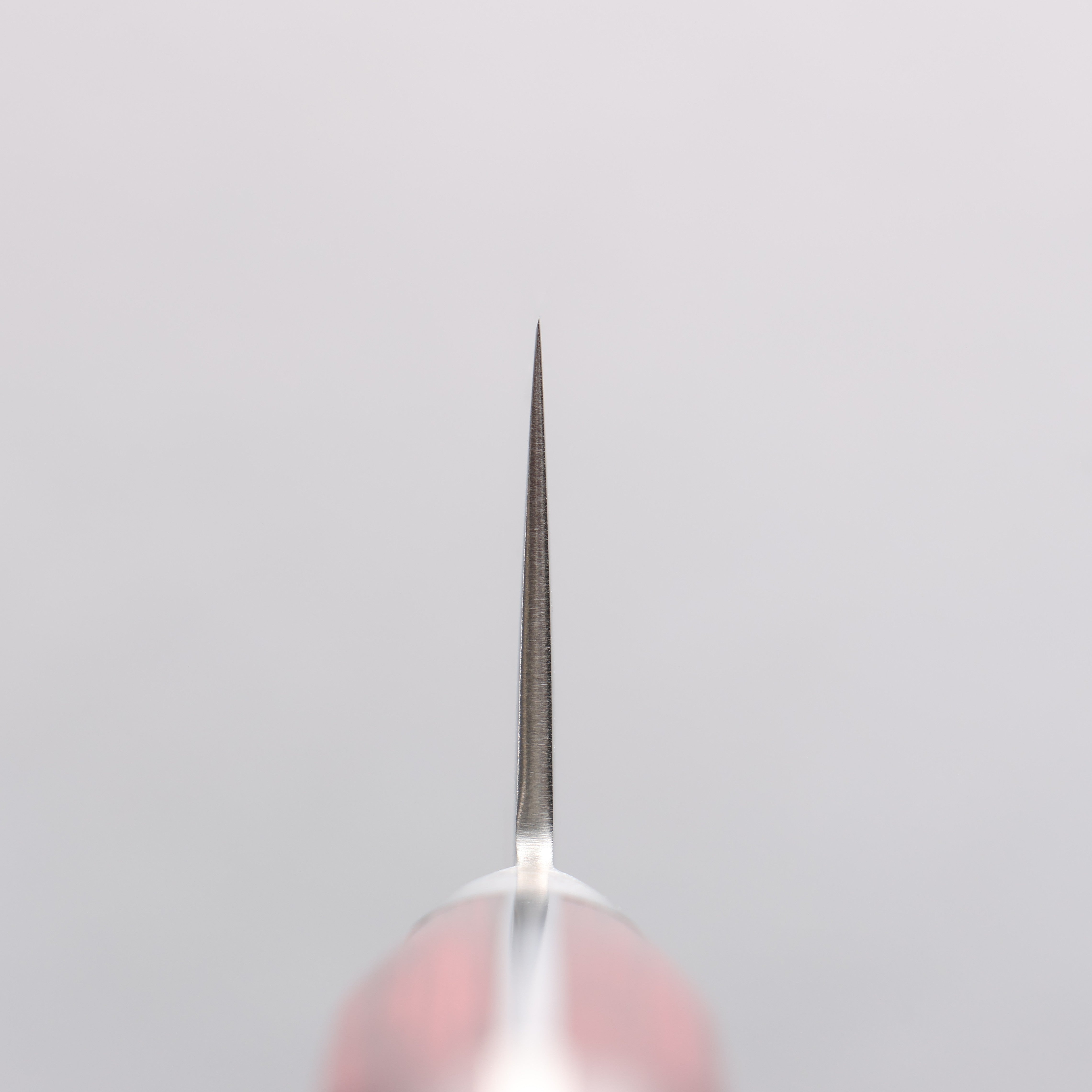 Seisuke Nami AUS10 Mirrored Finish Damascus Santoku 180mm Red Pakka wood Handle - Japanny - Best Japanese Knife