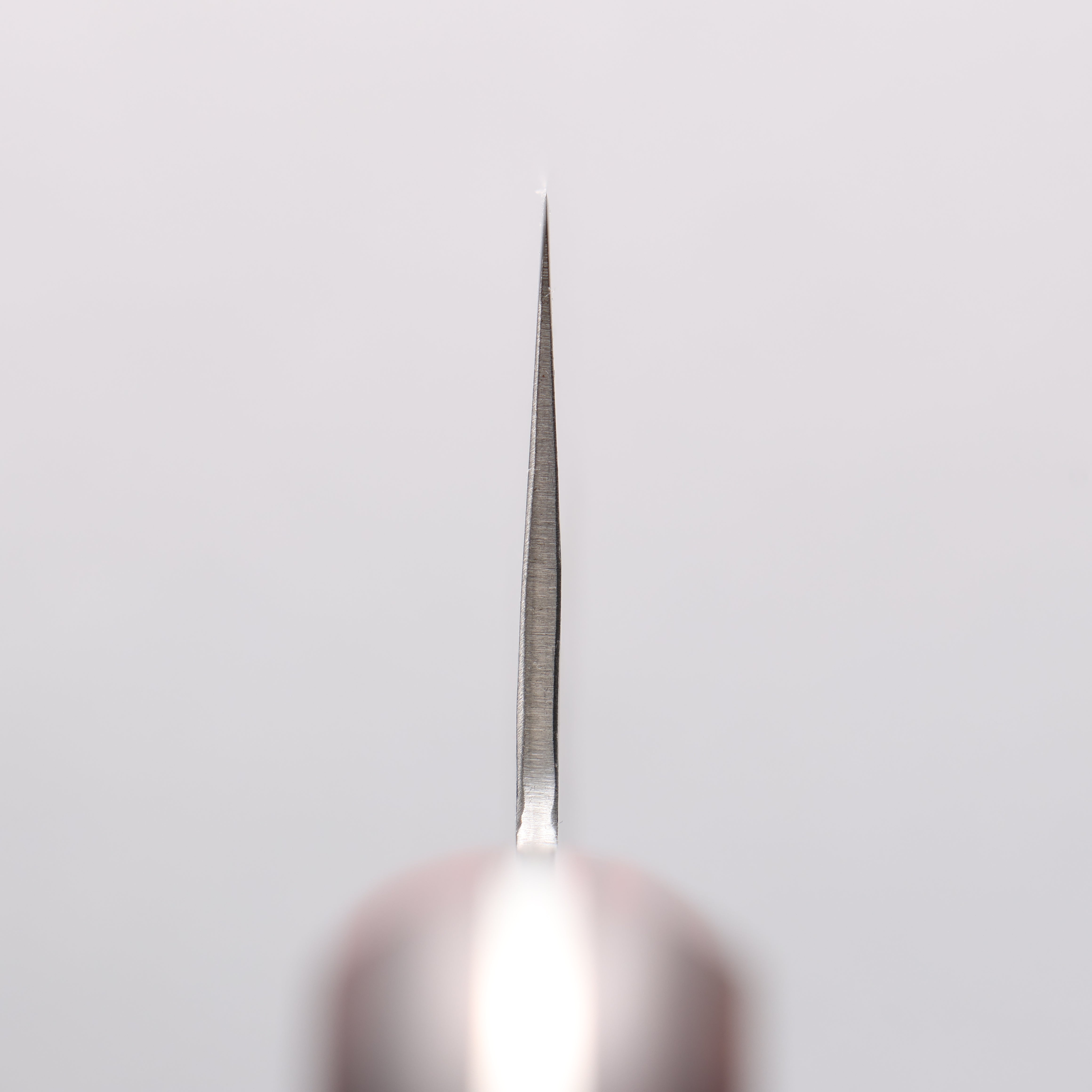 Seisuke Kuronashi Blue Super Nashiji Kurouchi Nakiri 165mm Red Pakka wood Handle - Japanny - Best Japanese Knife