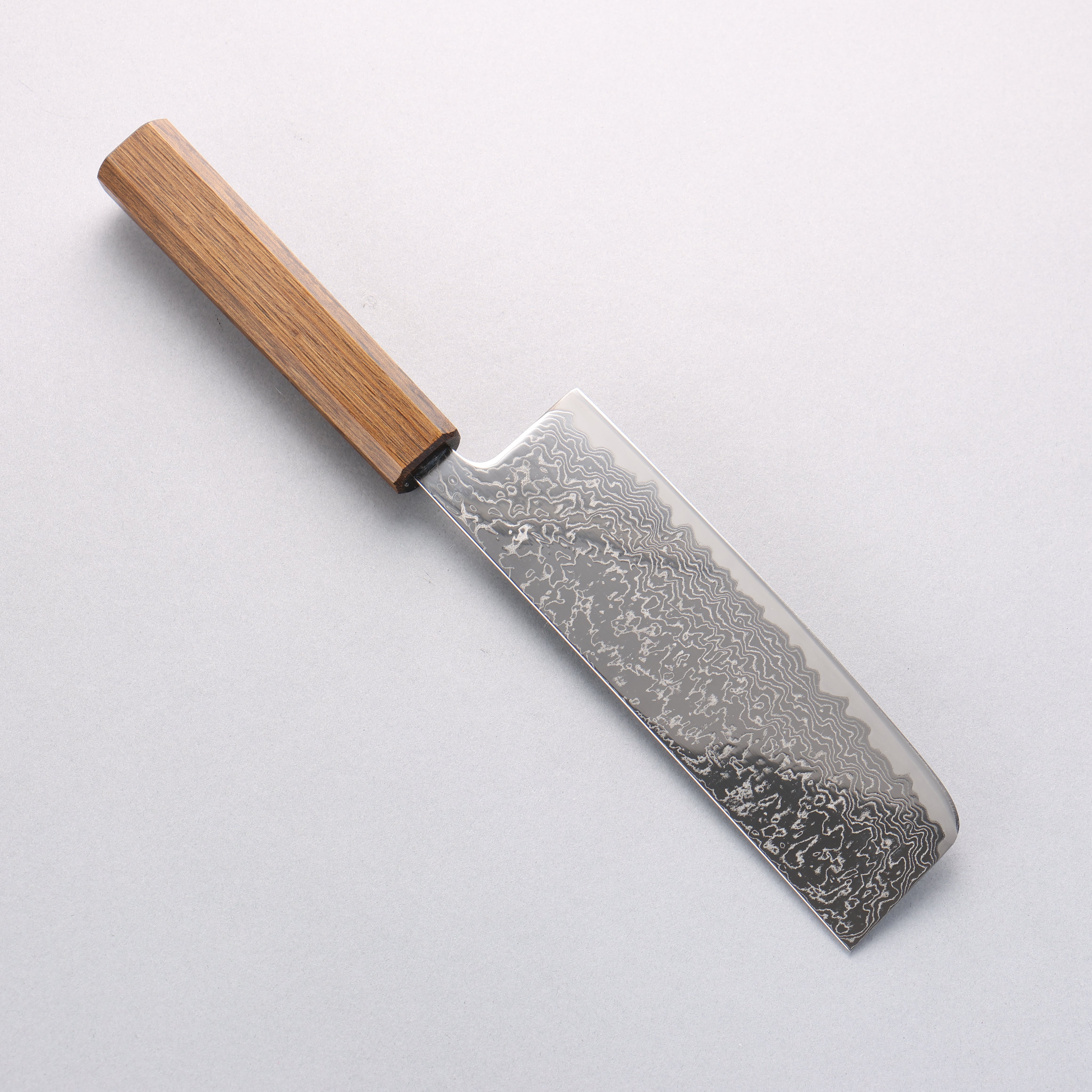 Seisuke VG10 Migaki Finished Nakiri 165mm Oak Handle - Japanny - Best Japanese Knife
