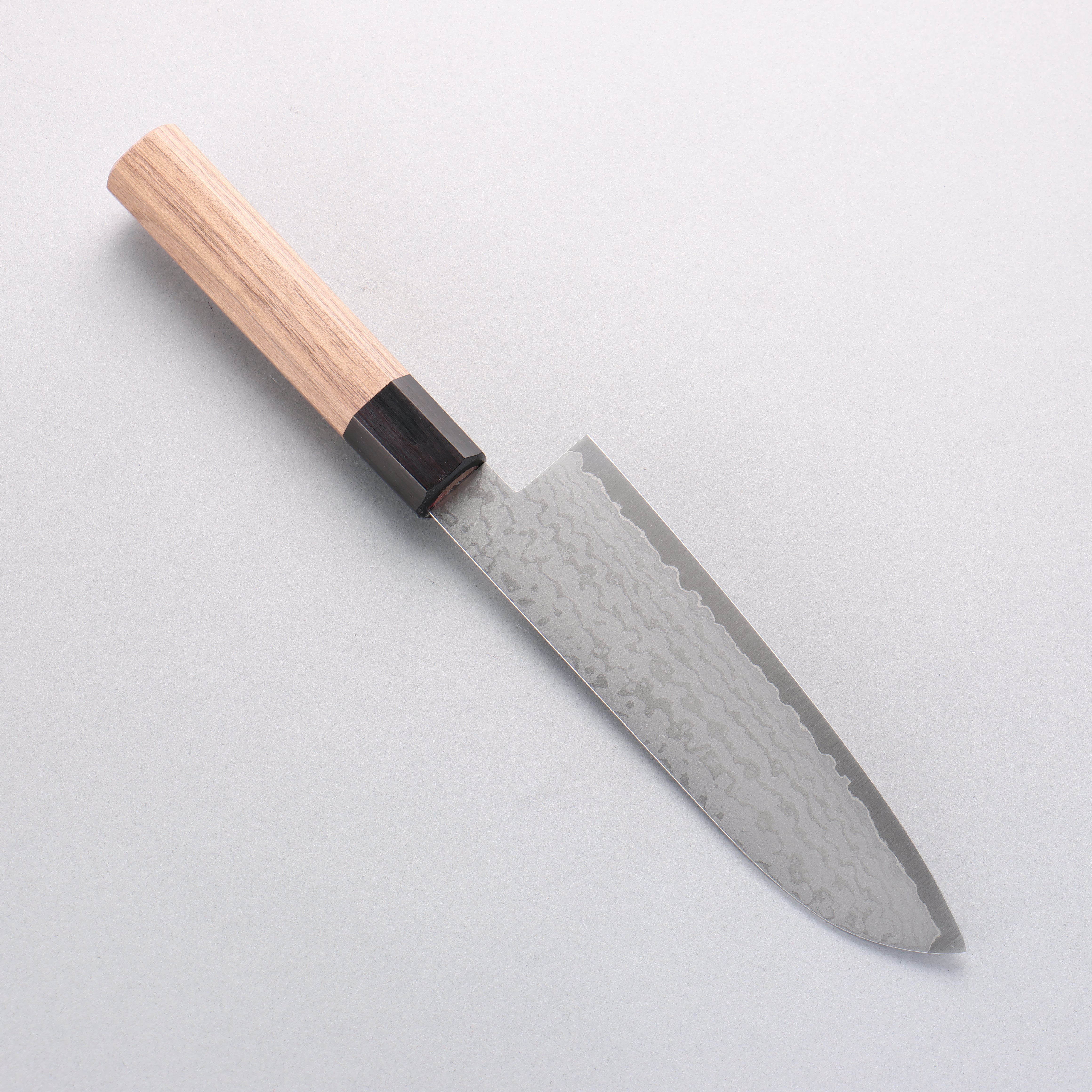 Seisuke VG10 Damascus Santoku 165mm Walnut Handle - Japanny - Best Japanese Knife