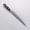 Seisuke Swedish Steel-stn Sujihiki Salmon 240mm Black Pakka wood Handle - Japanny - Best Japanese Knife