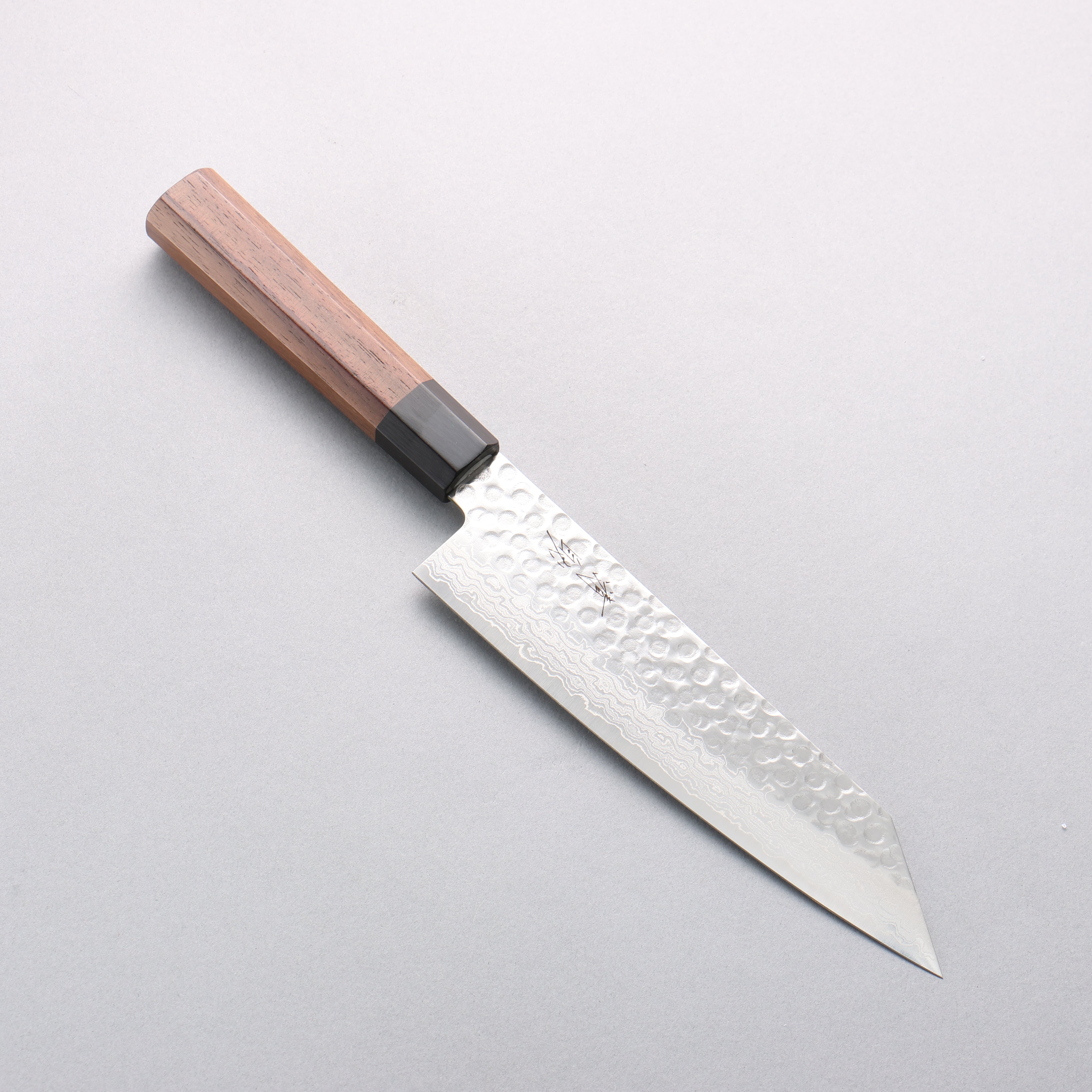 Seisuke AUS10 45 Layer Damascus Kiritsuke Santoku 180mm Shitan Handle - Japanny - Best Japanese Knife