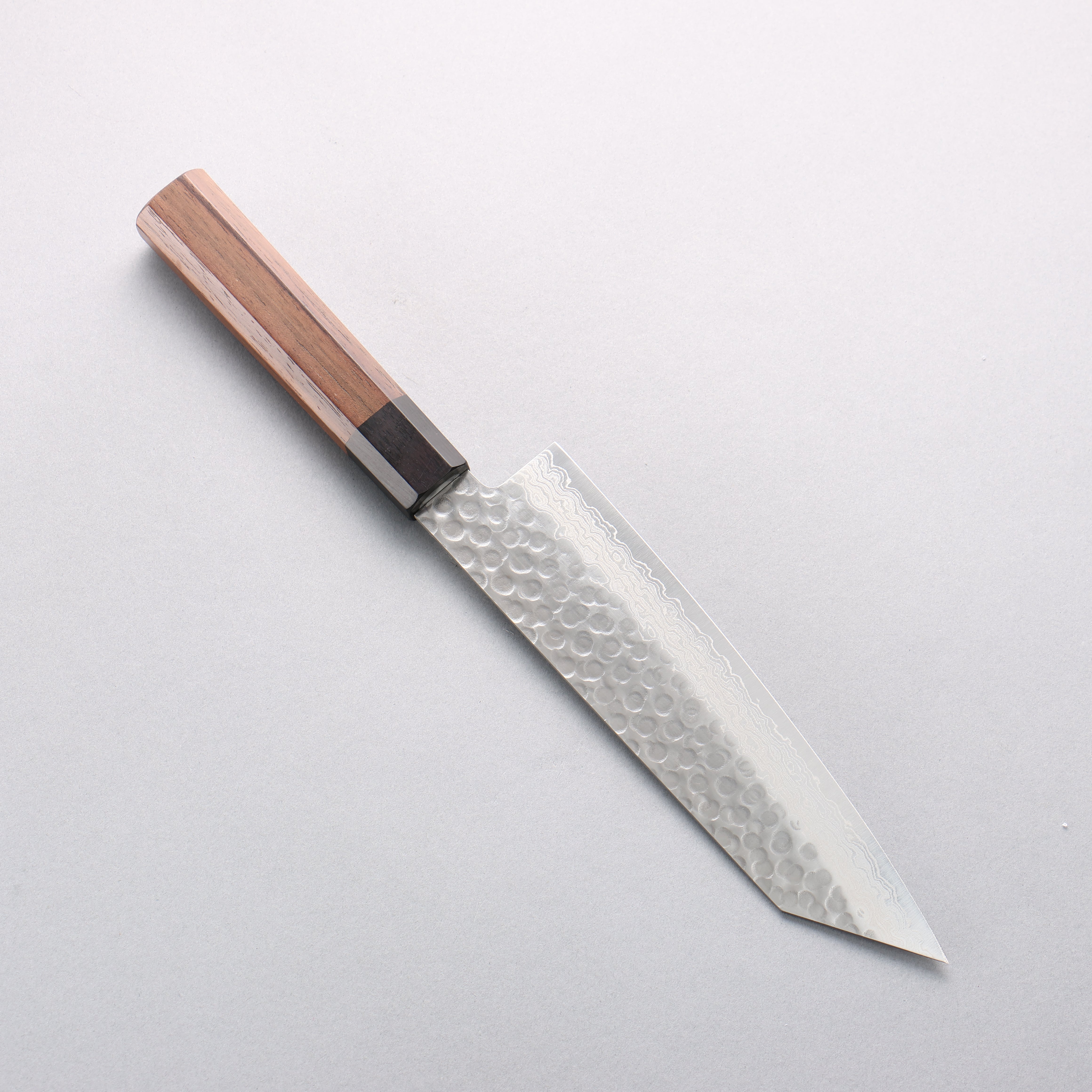 Seisuke AUS10 45 Layer Damascus Kiritsuke Santoku 180mm Shitan Handle - Japanny - Best Japanese Knife