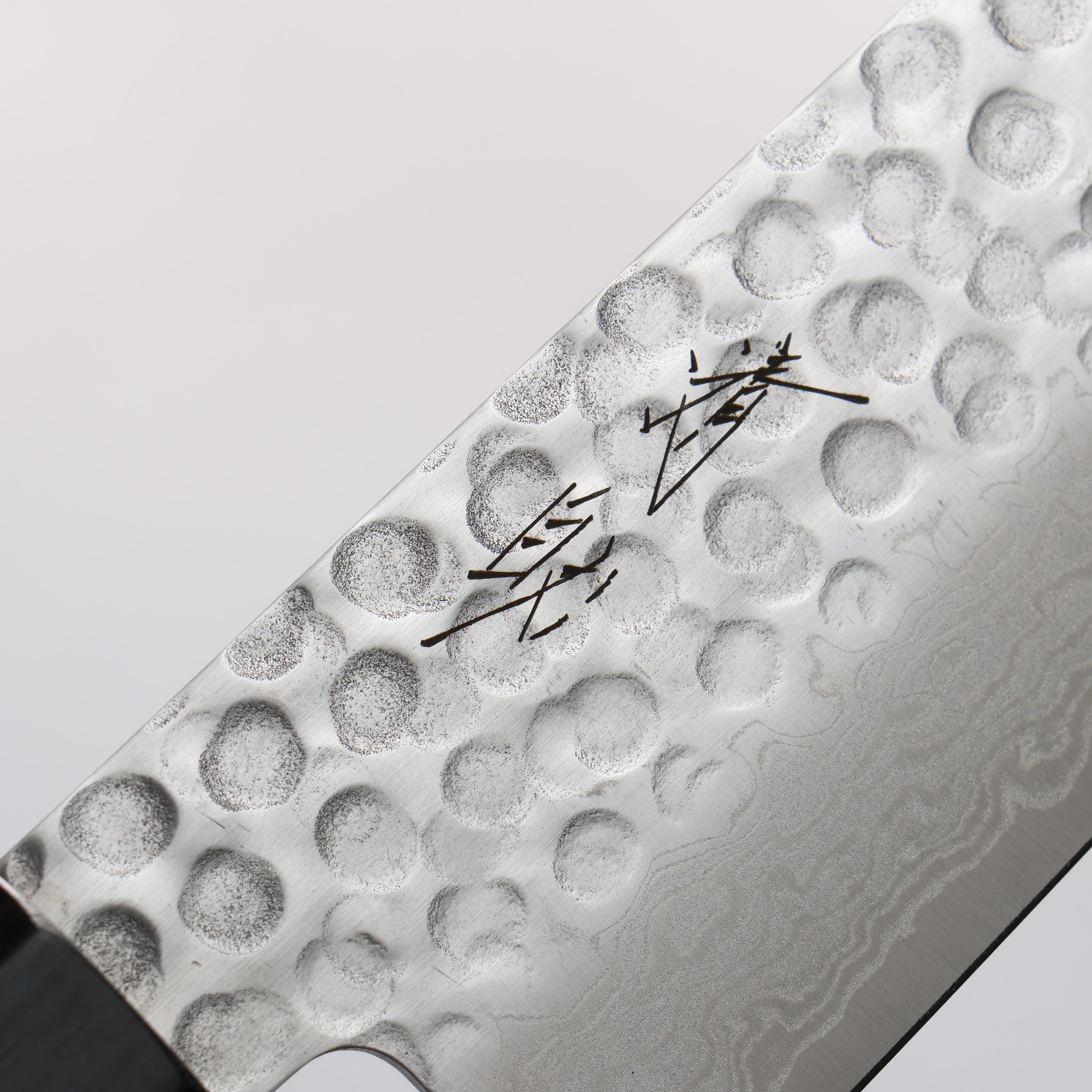 Seisuke AUS10 45 Layer Damascus Kiritsuke Santoku 180mm Shitan Handle - Japanny - Best Japanese Knife