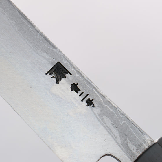 Shigeki Tanaka Blue Steel No.2 Damascus Sakimaru Takohiki 240mm Walnut Handle - Japanny - Best Japanese Knife