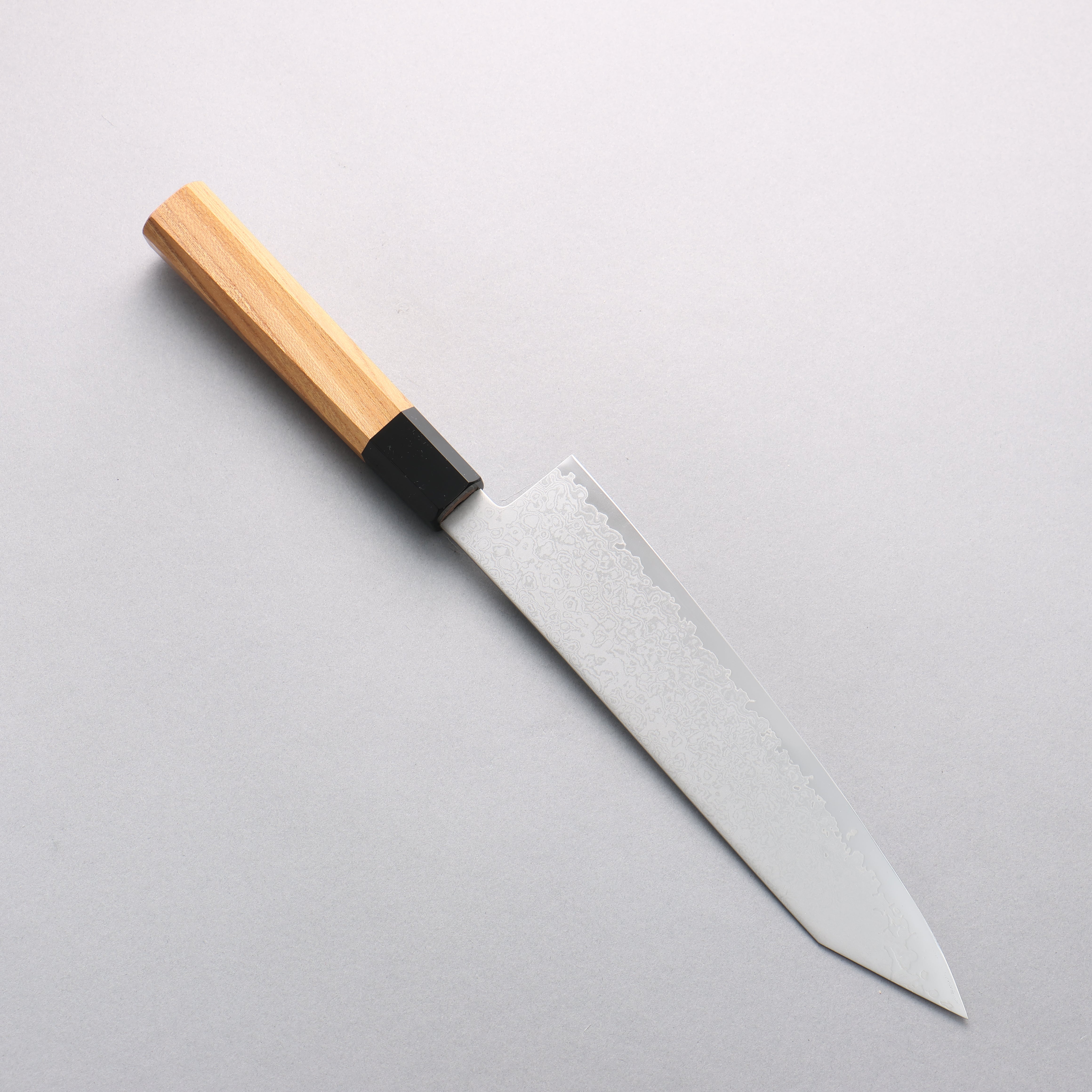 Seisuke VG10 Damascus Kiritsuke Gyuto 210mm Keyaki (Japanese Elm) Handle - Japanny - Best Japanese Knife