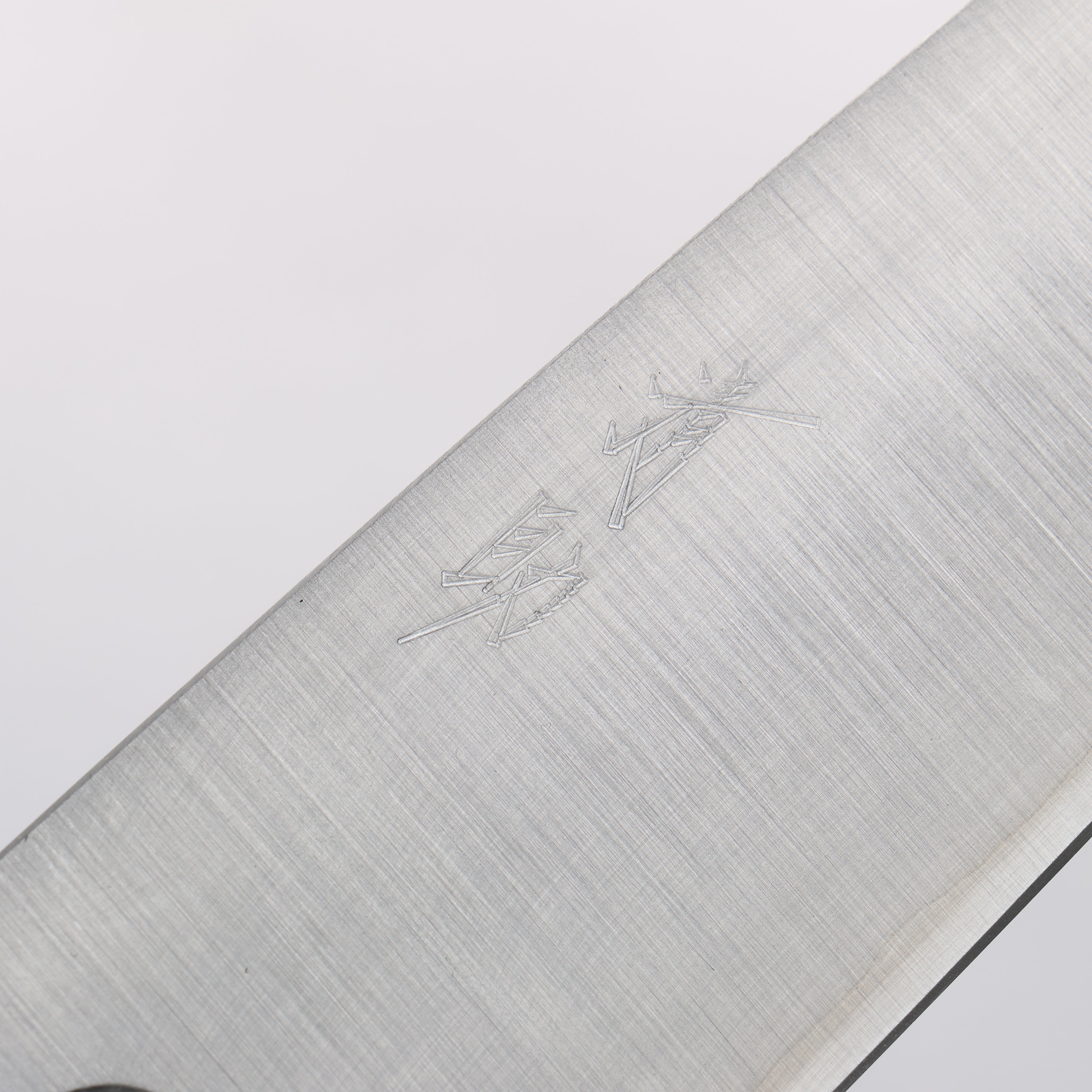 Seisuke Silver Steel No.3 Migaki Finished Santoku 165mm Oak Handle - Japanny - Best Japanese Knife