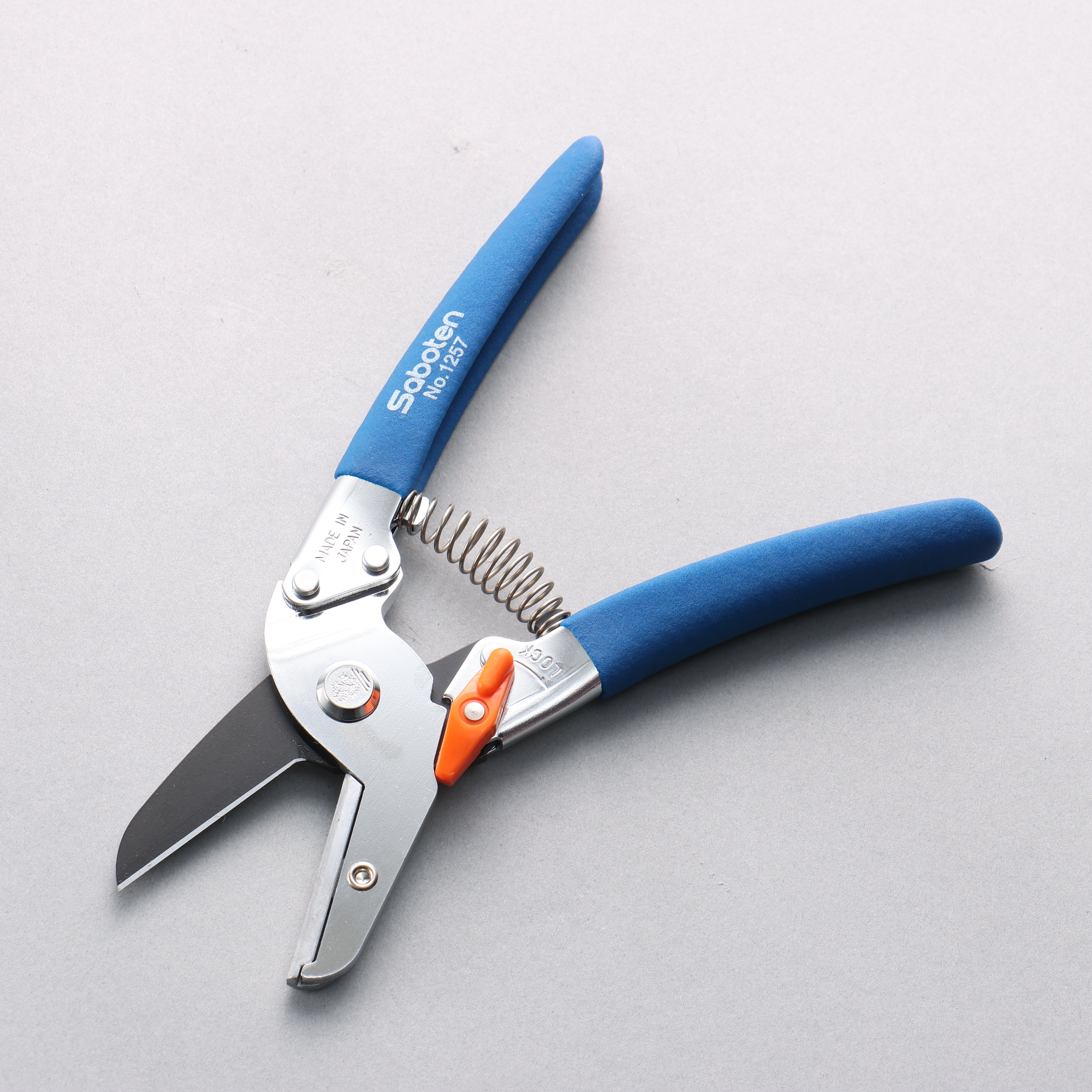 Saboten Anvil Type High carbon steel Pruning Shears 205mm - Japanny - Best Japanese Knife