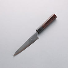  Shibata Takayuki Koutetsu Blue Super Petty-Utility 135mm Rosewood Handle - Japanny - Best Japanese Knife