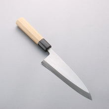  Minamoto Akitada Blue Steel No.2 Aideba 180mm Magnolia (Ferrule: Water Buffalo Horn) Handle - Japanny - Best Japanese Knife