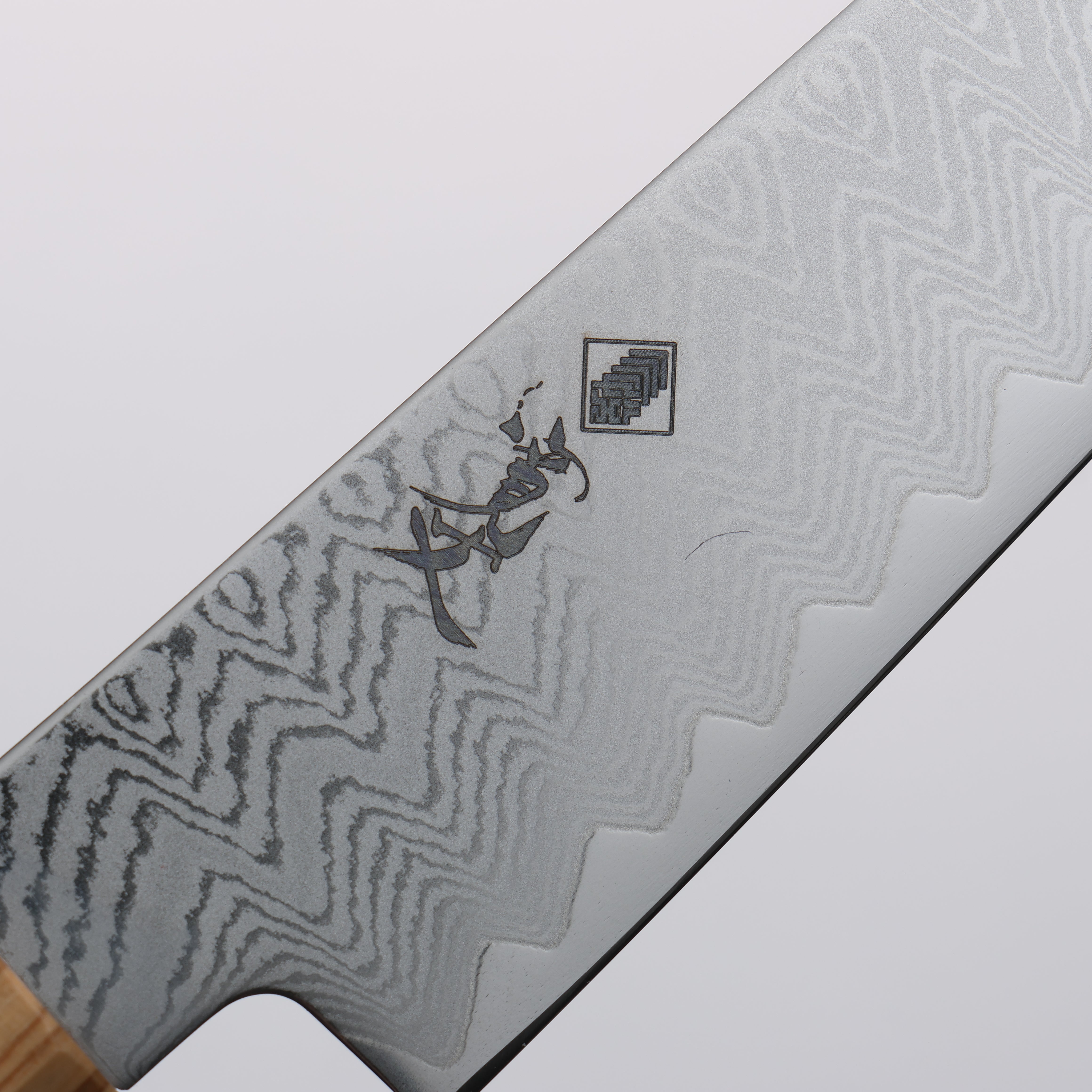 Kanjyo VG10 Damascus Petty-Utility 150mm Olive tree Handle - Japanny - Best Japanese Knife