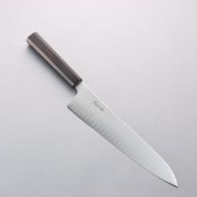  Kanjyo VG10 Damascus Gyuto 240mm Ebony Wood Handle - Japanny - Best Japanese Knife