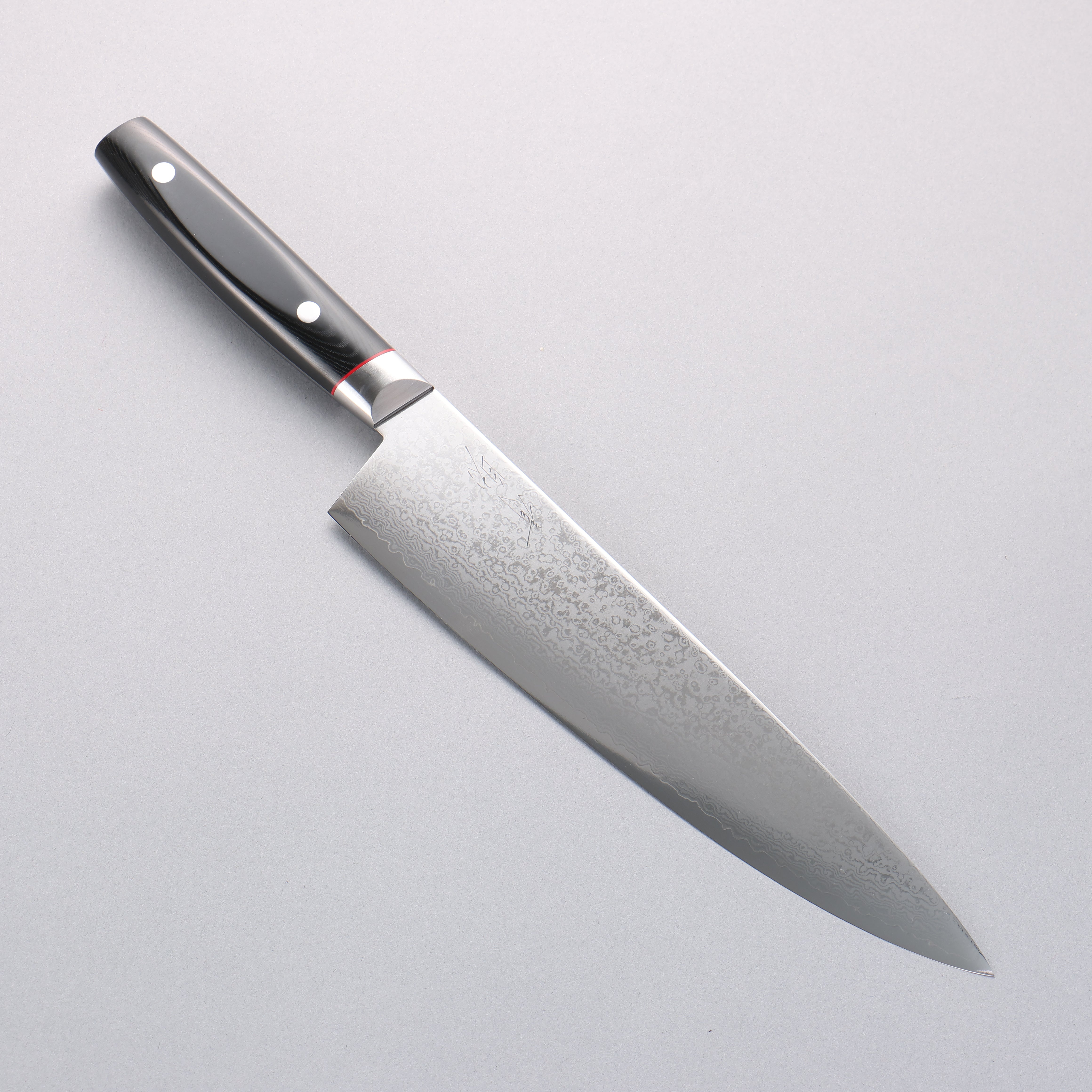 Seisuke Saiun VG10 Damascus Gyuto 230mm Black Micarta Handle - Japanny - Best Japanese Knife