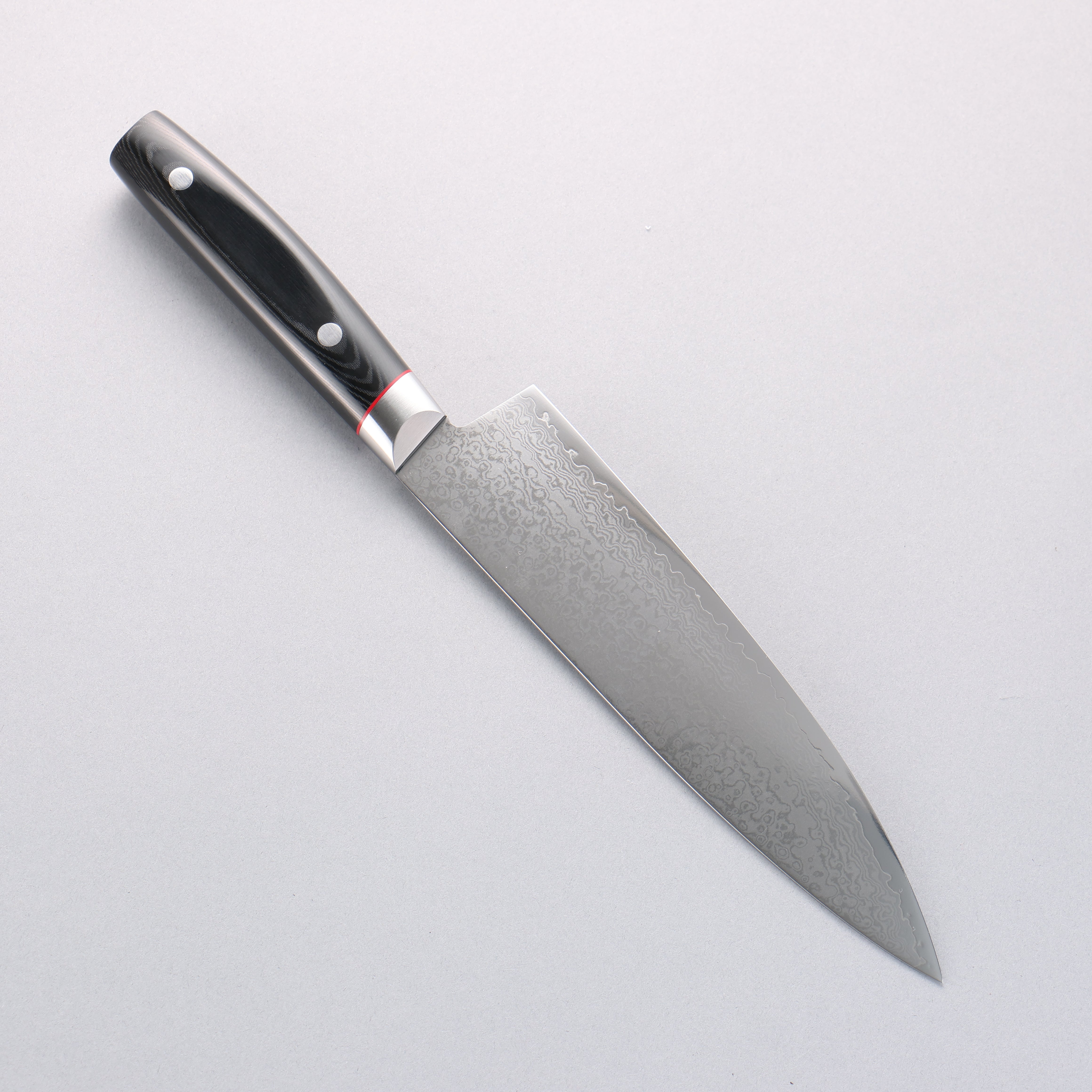Seisuke Saiun VG10 Damascus Gyuto 200mm Black Micarta Handle - Japanny - Best Japanese Knife