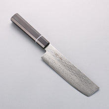  Seisuke AUS10 Mirror Crossed Usuba 160mm Black Pakka wood Handle - Japanny - Best Japanese Knife