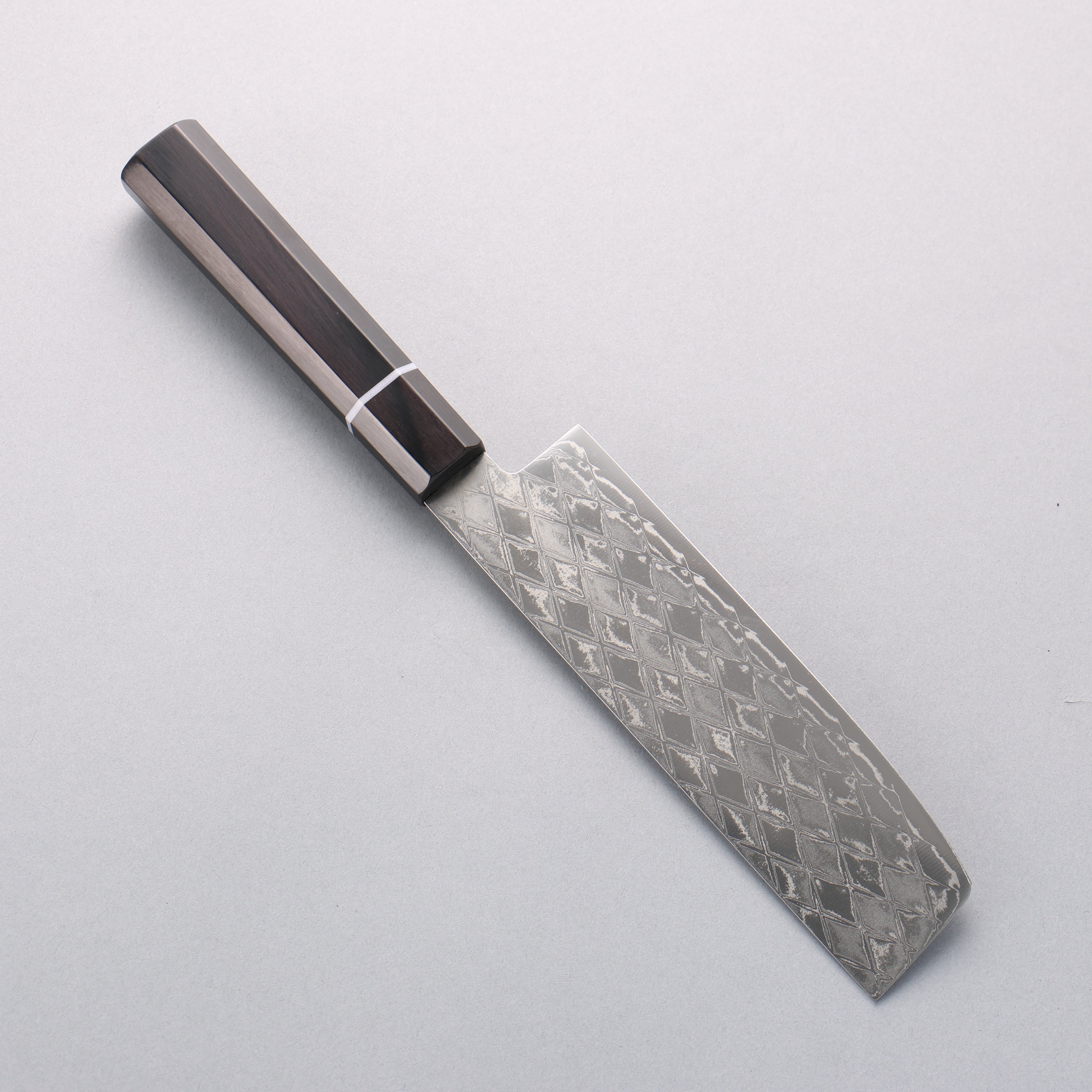 Seisuke AUS10 Mirror Crossed Usuba 160mm Black Pakka wood Handle - Japanny - Best Japanese Knife