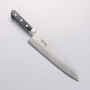 Seisuke AUS8 Hammered Gyuto 210mm Black Pakka wood Handle - Japanny - Best Japanese Knife
