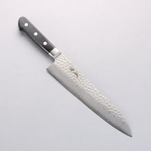  Seisuke AUS8 Hammered Gyuto 210mm Black Pakka wood Handle - Japanny - Best Japanese Knife