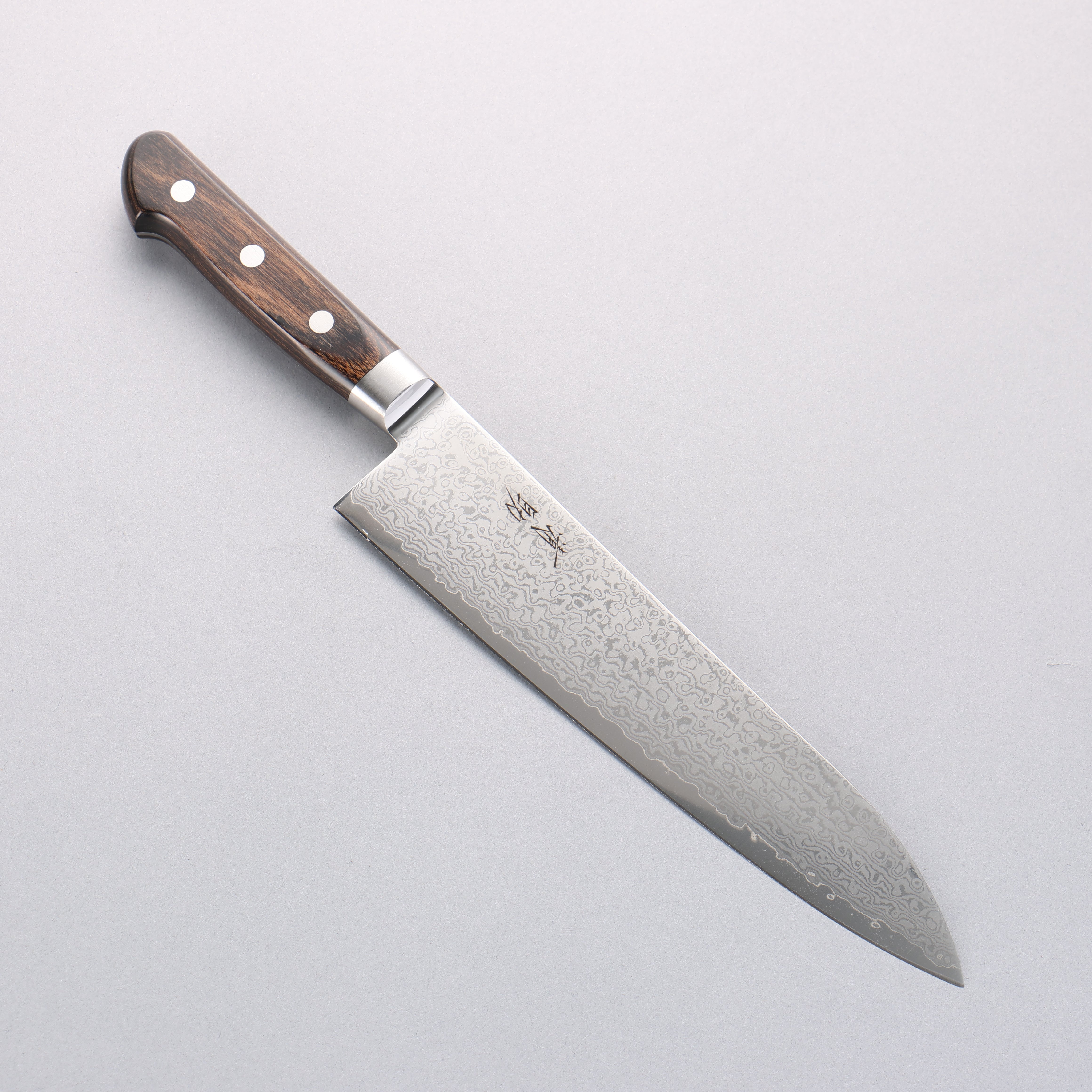 Seisuke VG10 33 Layer Gyuto 210mm Brown Pakka wood Handle - Japanny - Best Japanese Knife