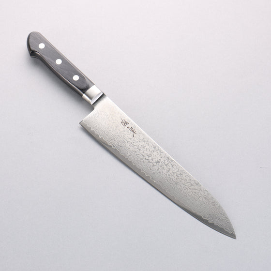 Seisuke VG10 33 Layer Damascus Gyuto 210mm Black Pakka wood Handle - Japanny - Best Japanese Knife