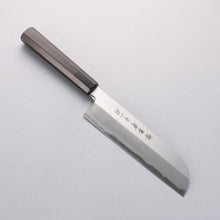  Sakai Takayuki Blue Steel No.2 Kamagata Usuba Ebony Wood Handle - Japanny - Best Japanese Knife