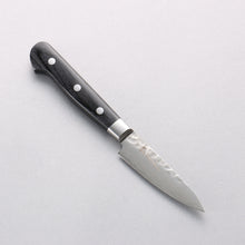  Sakai Takayuki VG10 Hammered Damascus 17 Layer Paring 80mm Black Pakka wood Handle - Japanny - Best Japanese Knife