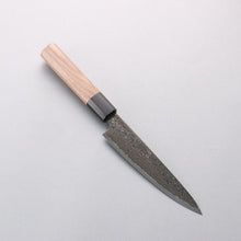  Kagekiyo ZA-18 Damascus black dye Petty-Utility 150mm Walnut Handle - Japanny - Best Japanese Knife
