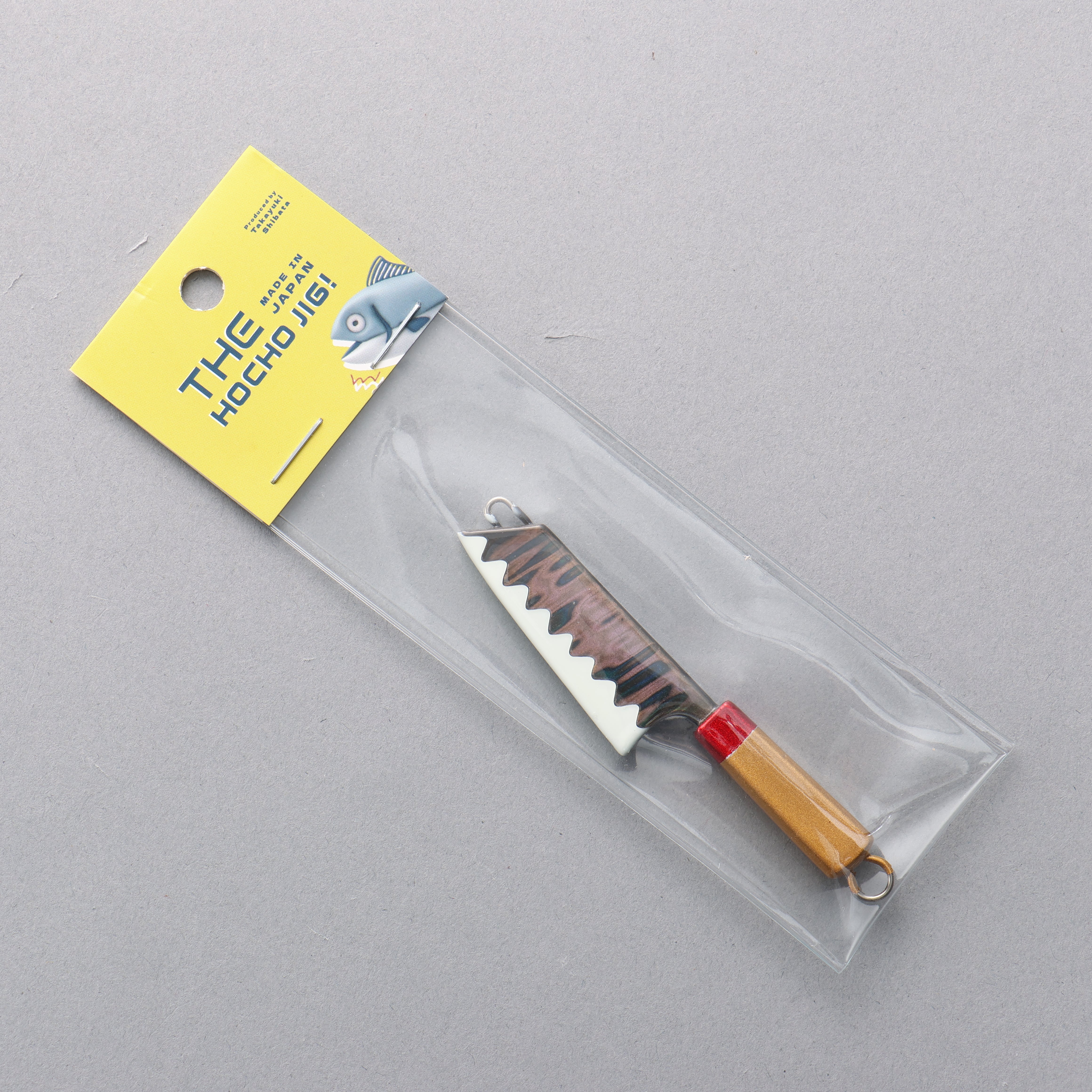 Shibata Takayuki Brown Fishing Jig - Japanny - Best Japanese Knife