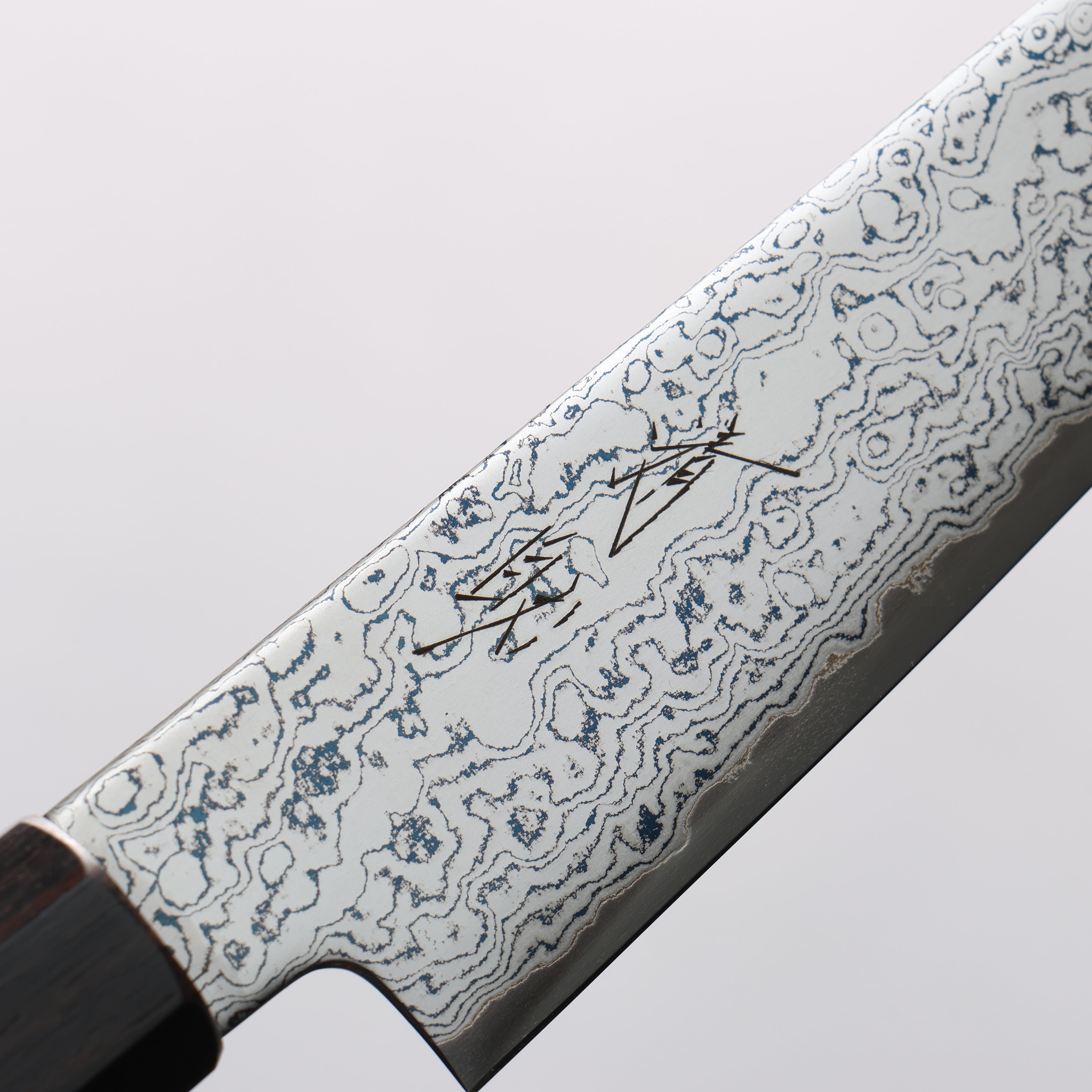 Seisuke VG10 Damascus Kiritsuke Petty-Utility 150mm Ebony Wood Handle - Japanny - Best Japanese Knife