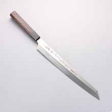  Sakai Takayuki Honyaki VG10 Dragon engraving Kengata Yanagiba 300mm Wenge Handle with Sheath - Japanny - Best Japanese Knife