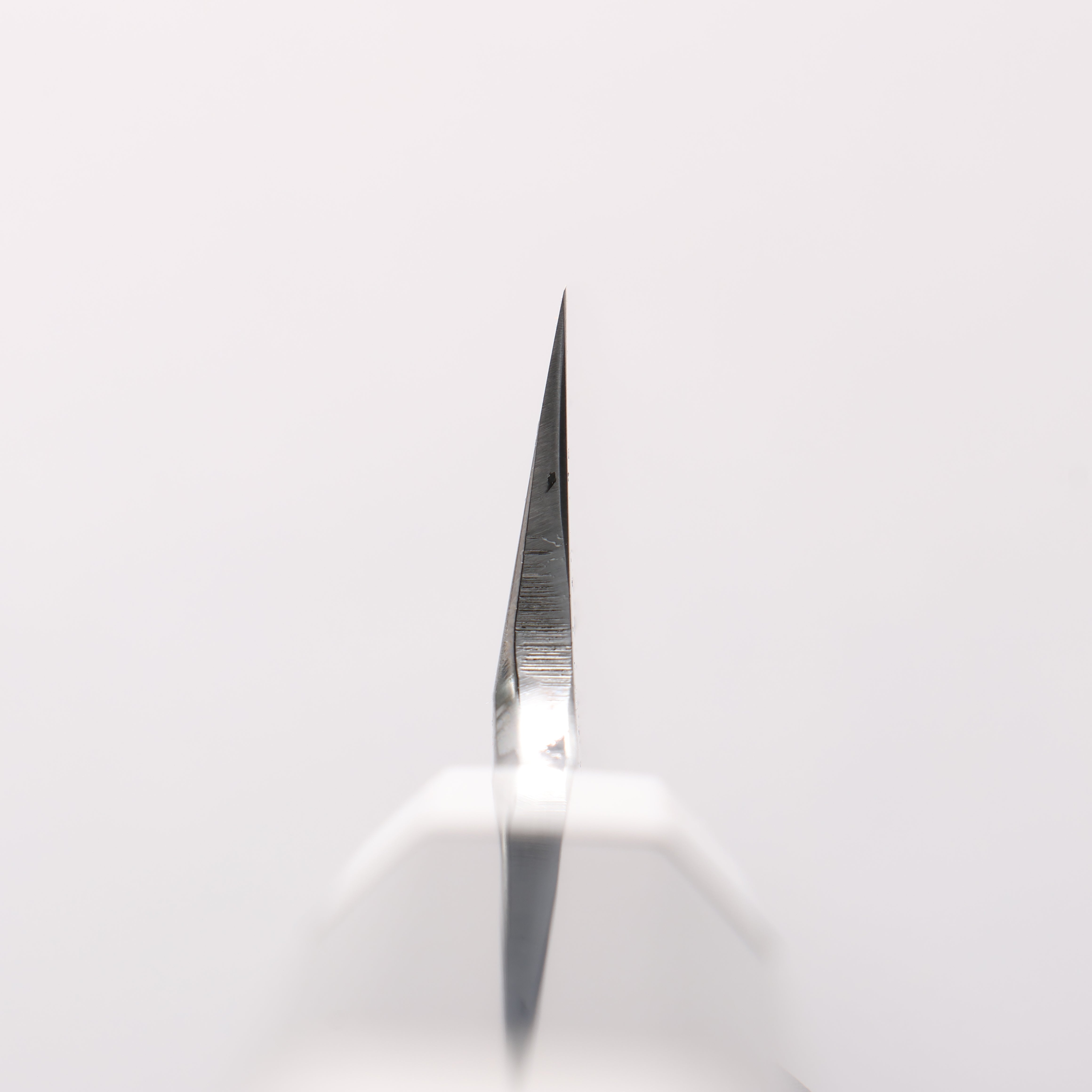 Sakai Takayuki Kageuchi Water Quenching Honyaki White Steel No.2 Mirrored Finish Sakimaru Yanagiba 300mm Ebony with Double Water Buffalo Ring Handle with Sheath - Japanny - Best Japanese Knife