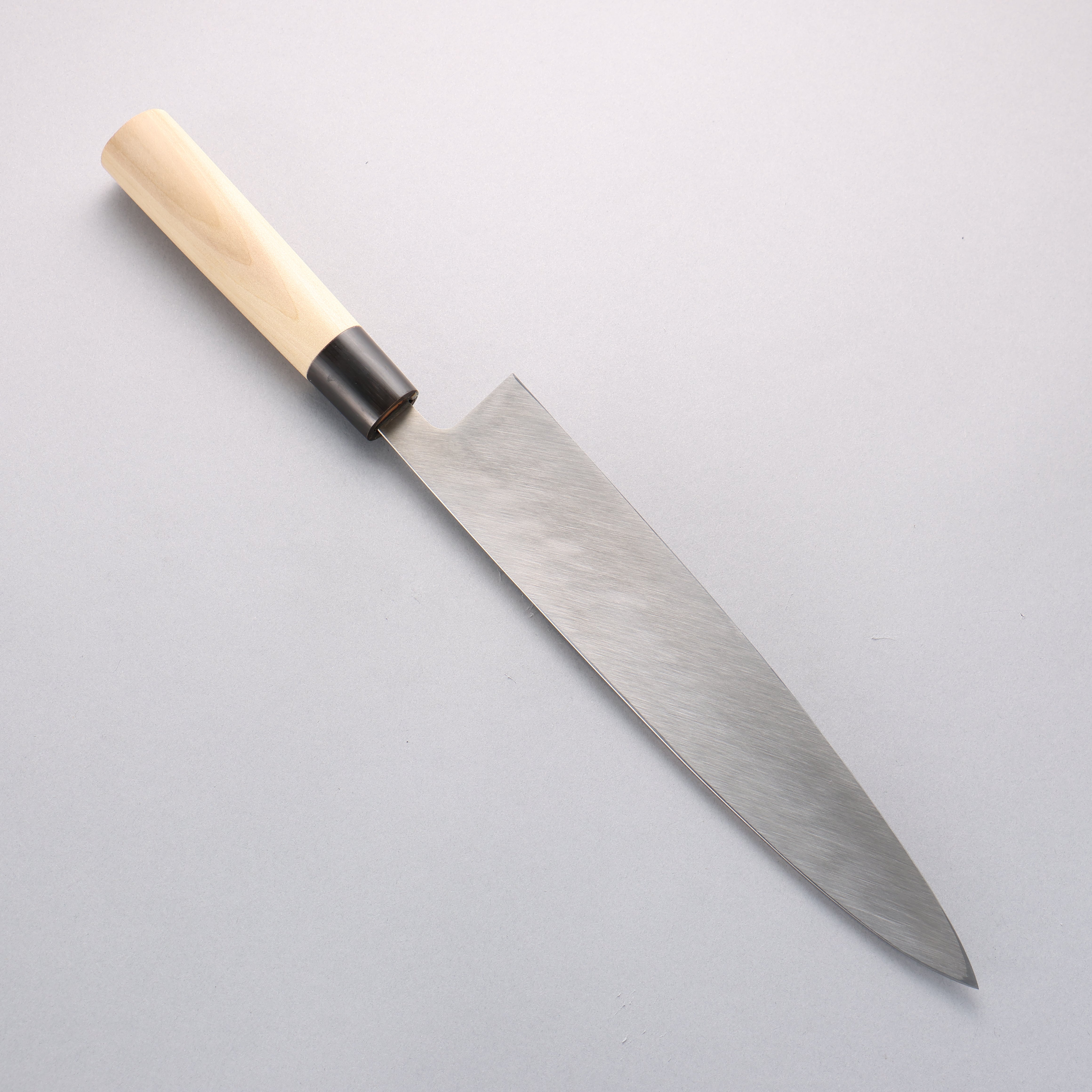 Sakai Takayuki INOX Molybdenum Mioroshi Deba Magnolia Handle - Japanny - Best Japanese Knife